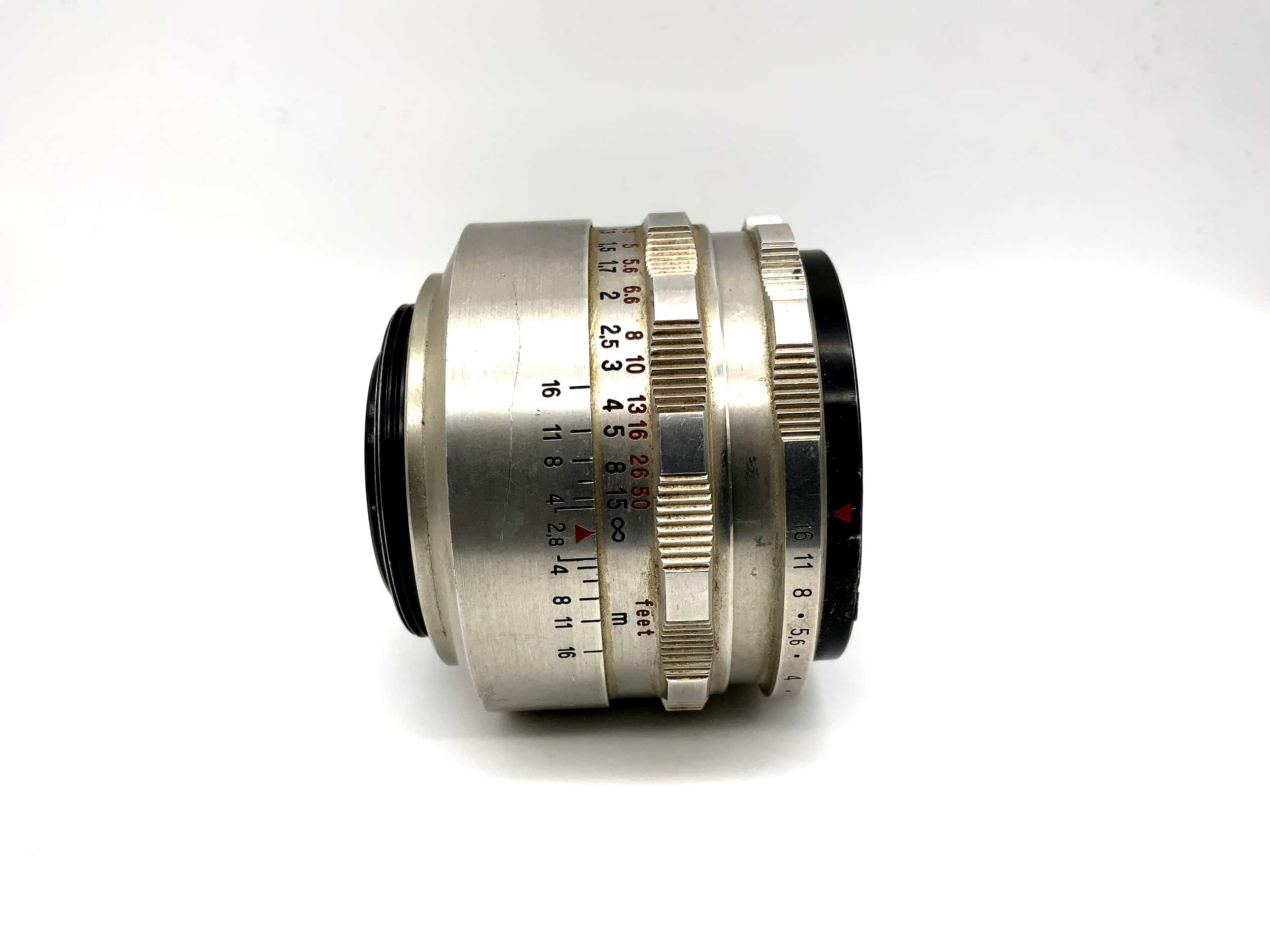 Objectif Carl Zeiss 50 mm 1:2.8 Tessar pour appareil photo (M42)