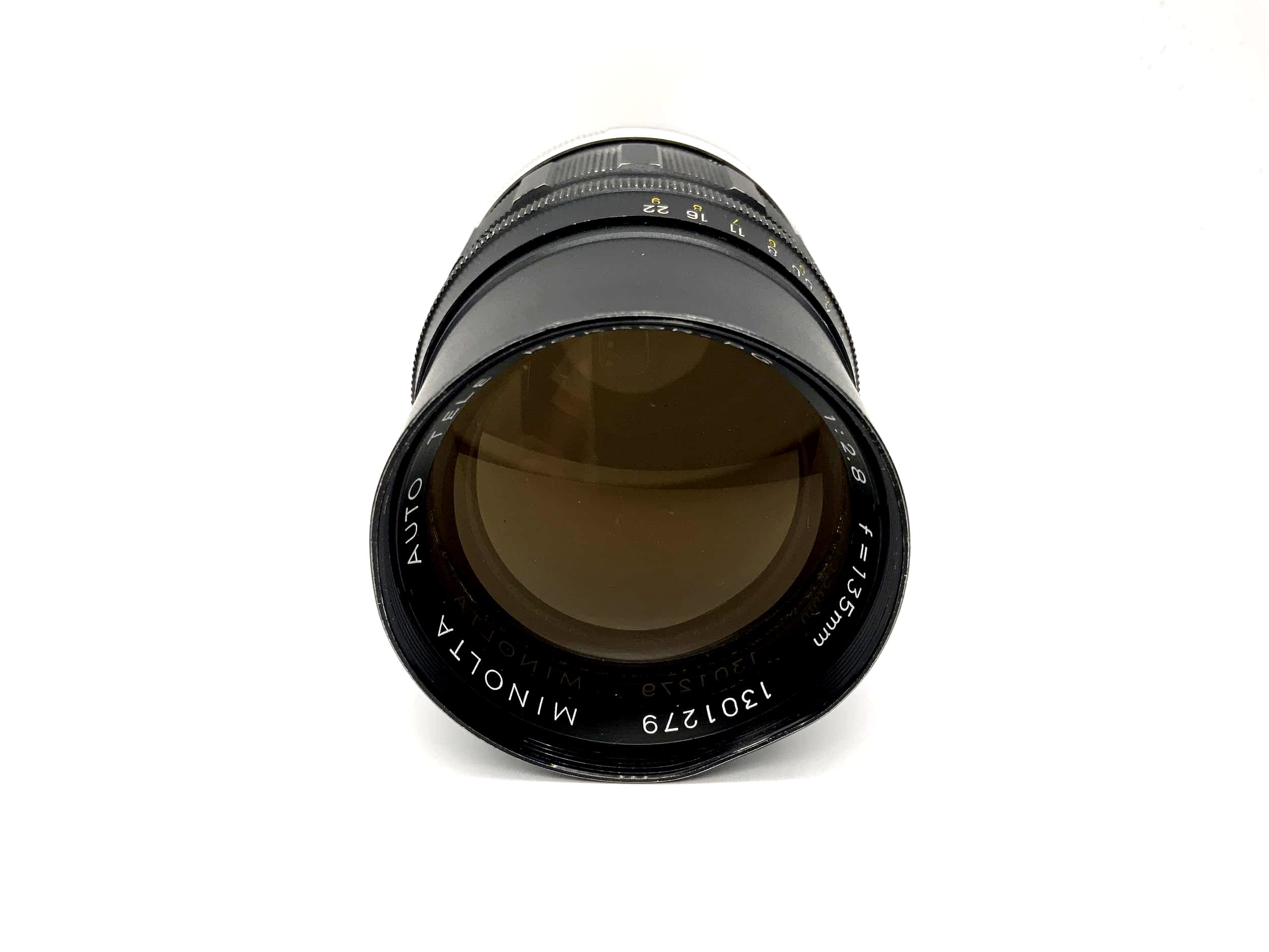 Objectif Minolta 135mm 1:2.8 Auto Tele Rokkor-PG (Minolta MD)