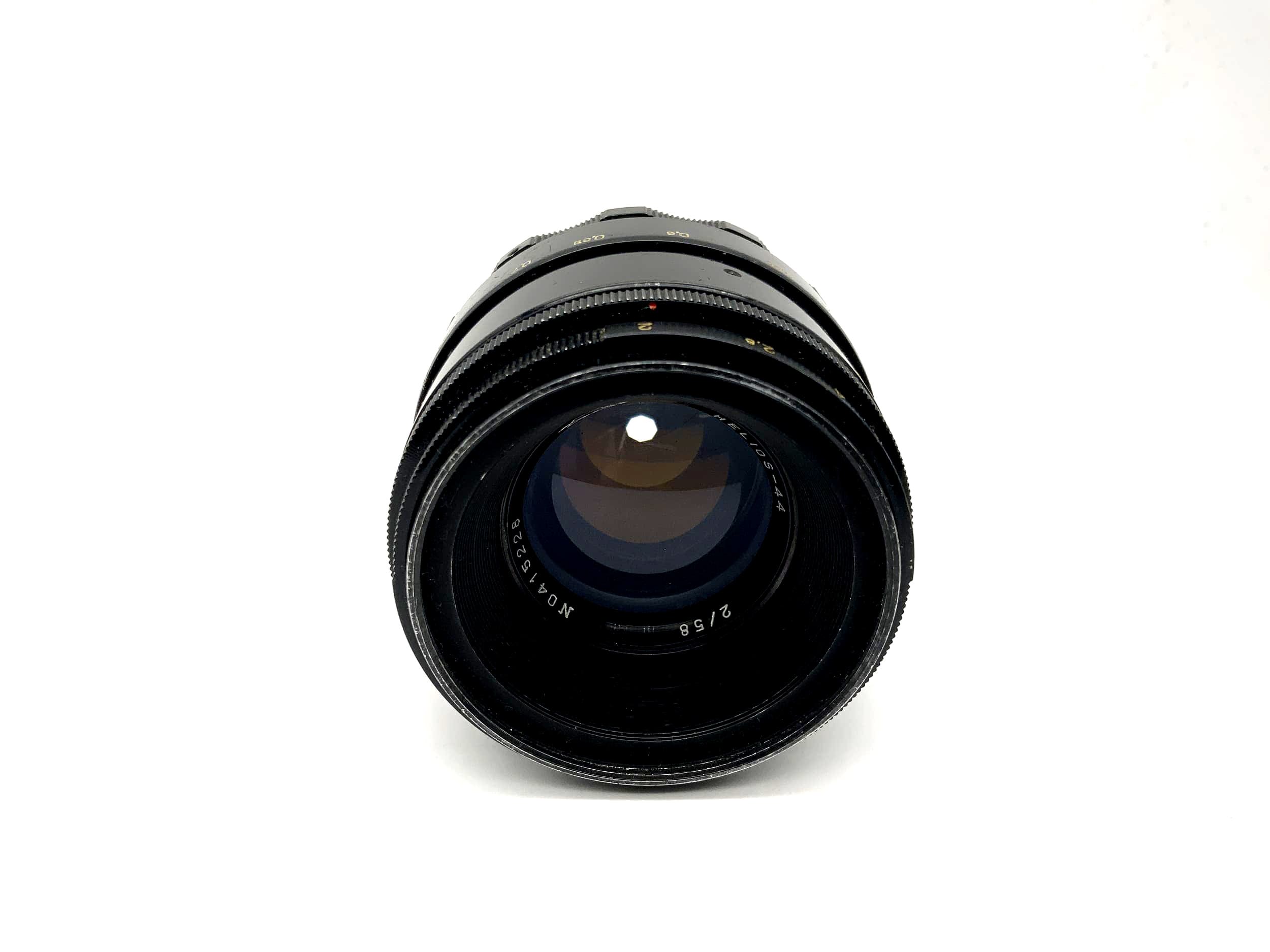 Objectif KMZ 58 mm 1:2 pour appareil photo Helios-44 (M42)