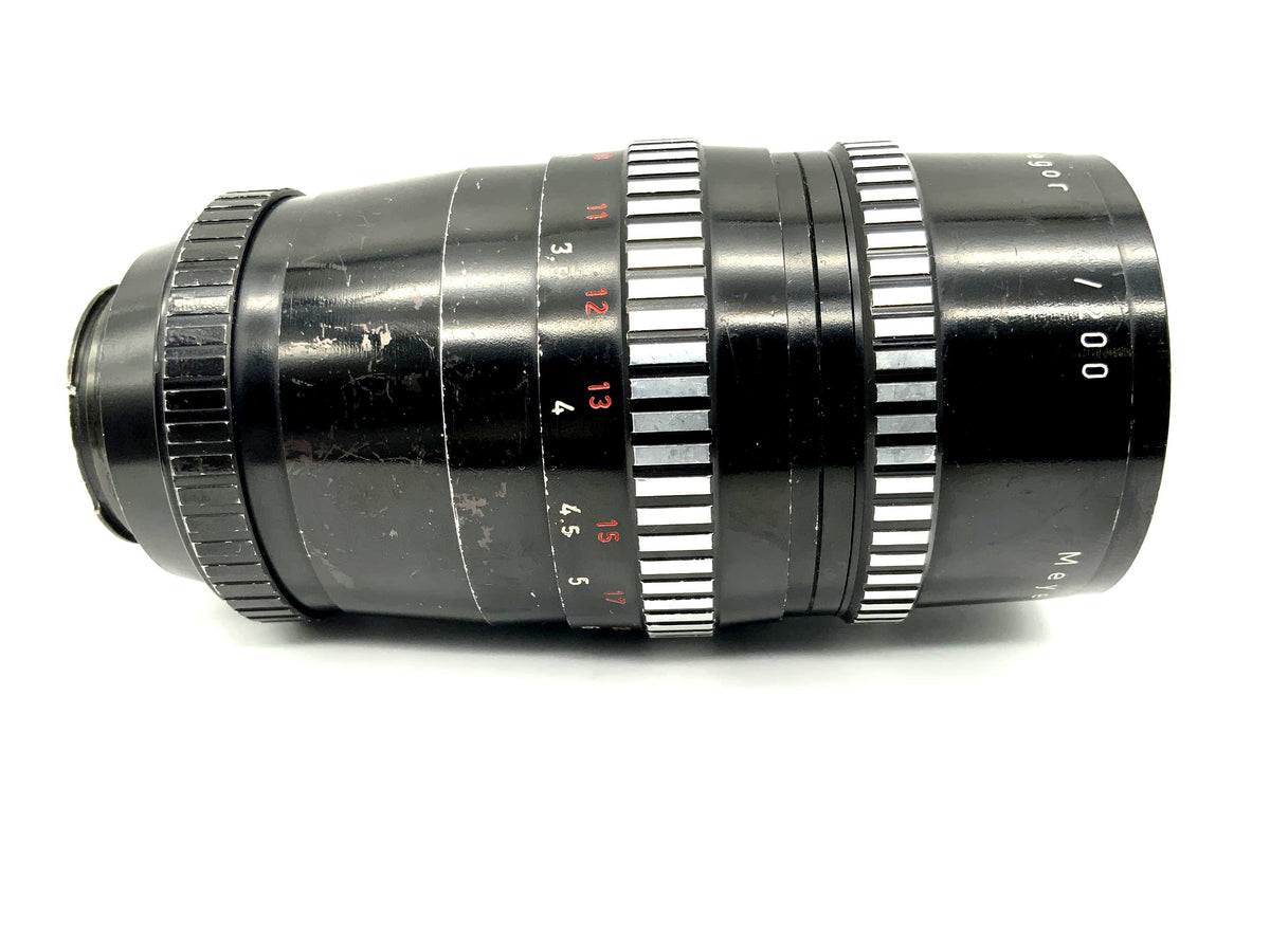 Objectif Meyer Optik Görlitz 200 mm 1:4 Objectif d'appareil photo Orestegor (Exa)