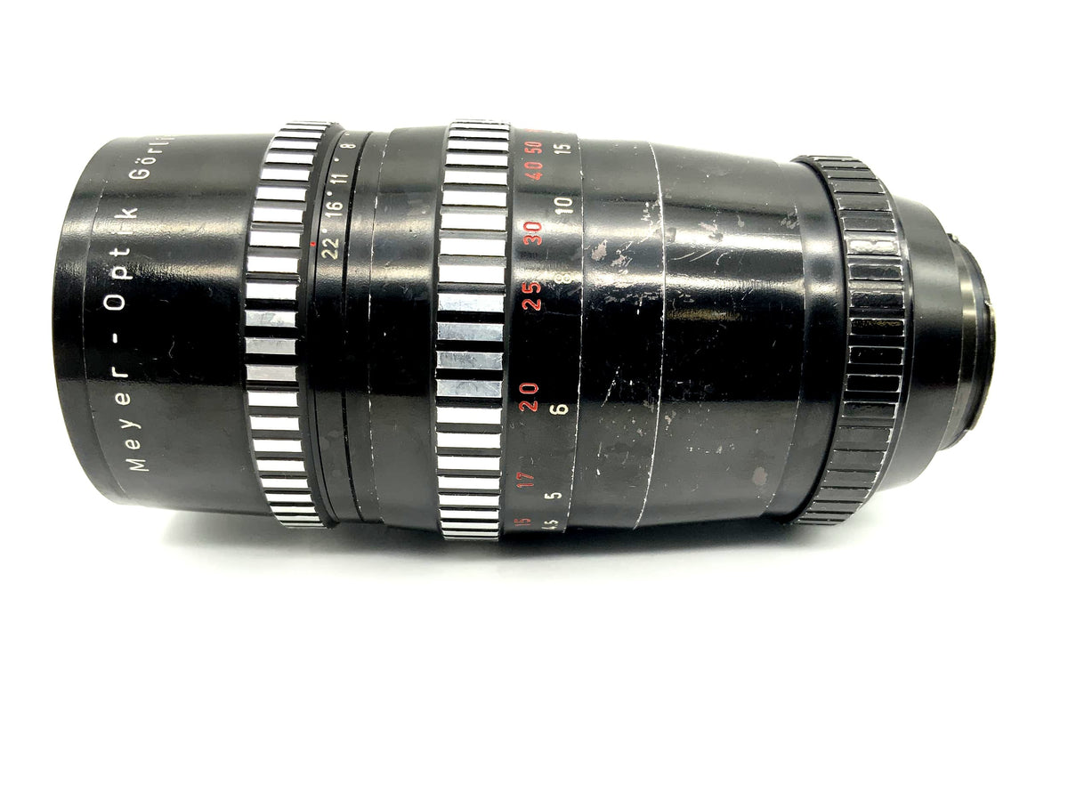 Objectif Meyer Optik Görlitz 200 mm 1:4 Objectif d'appareil photo Orestegor (Exa)