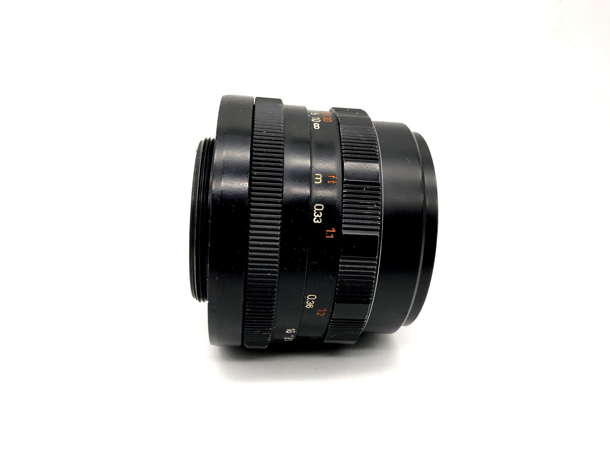 Pentacon 50mm 1:1.8 lens aka Meyer Optik Görlitz Oreston Lens (M42) aperture!