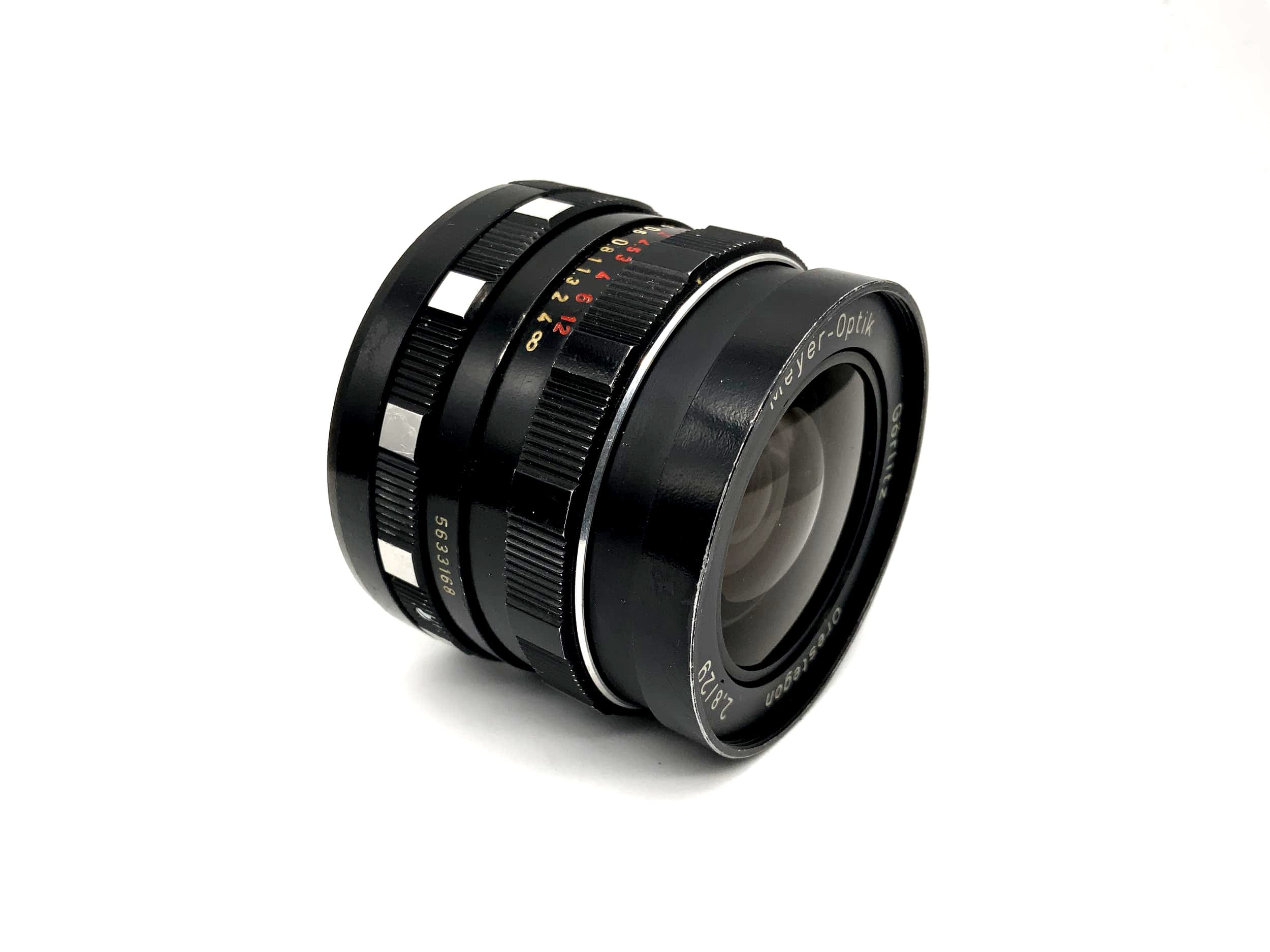 Objectif Meyer Optik 29 mm 1:2,8 Objectif d'appareil photo Görlitz Orestegon (M42) ouverture !