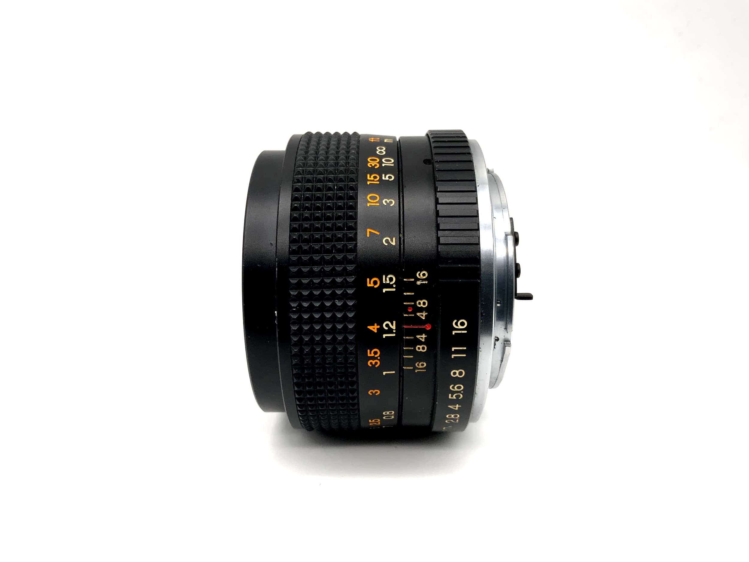 Objectif Yashica 50 mm 1:1.7 ML Objectif pour appareil photo (Yashica/Contax) Ouverture !