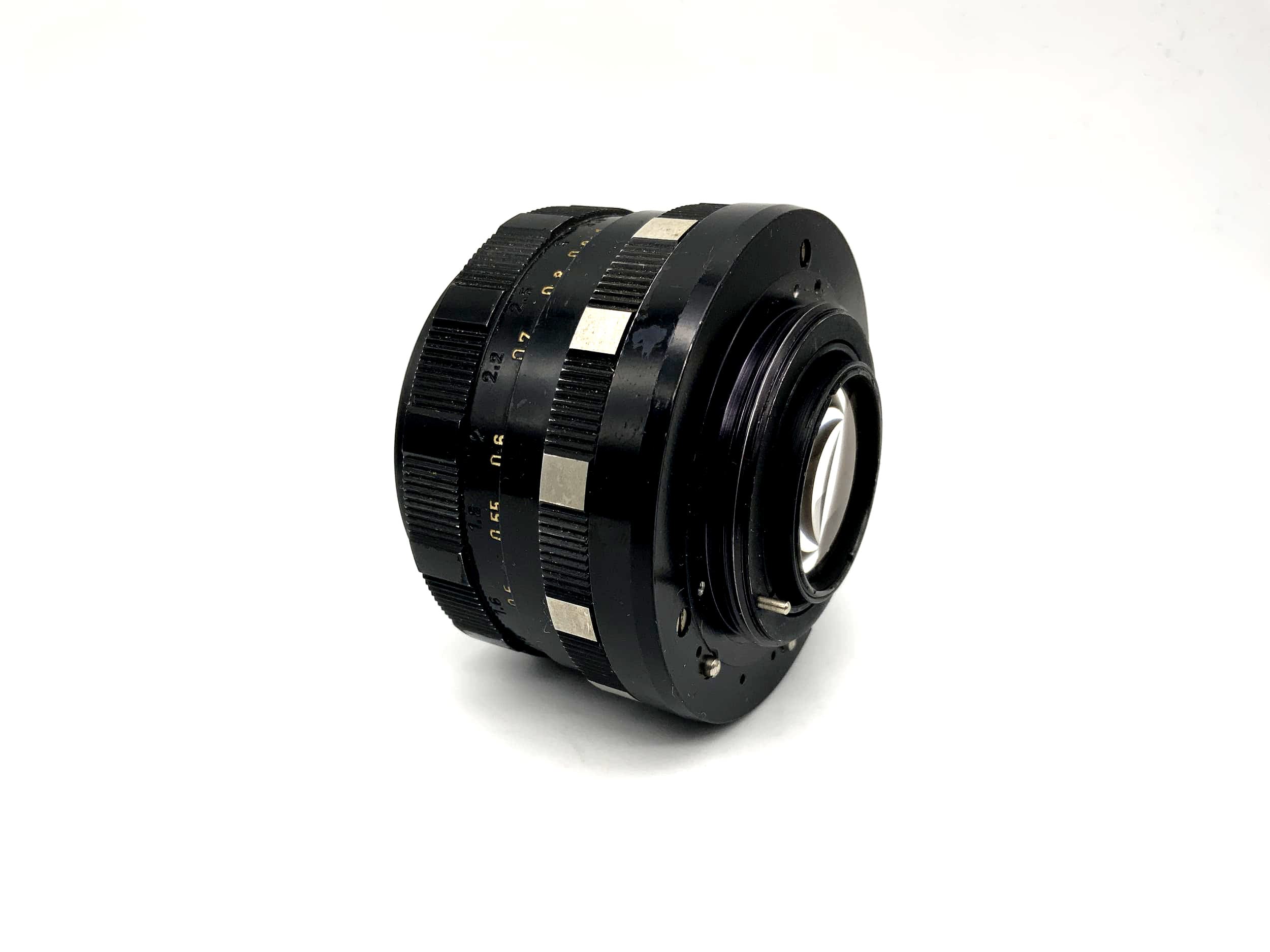 Objectif Pentacon 50 mm 1:1.8 pour appareil photo électrique (M42) ouverture !