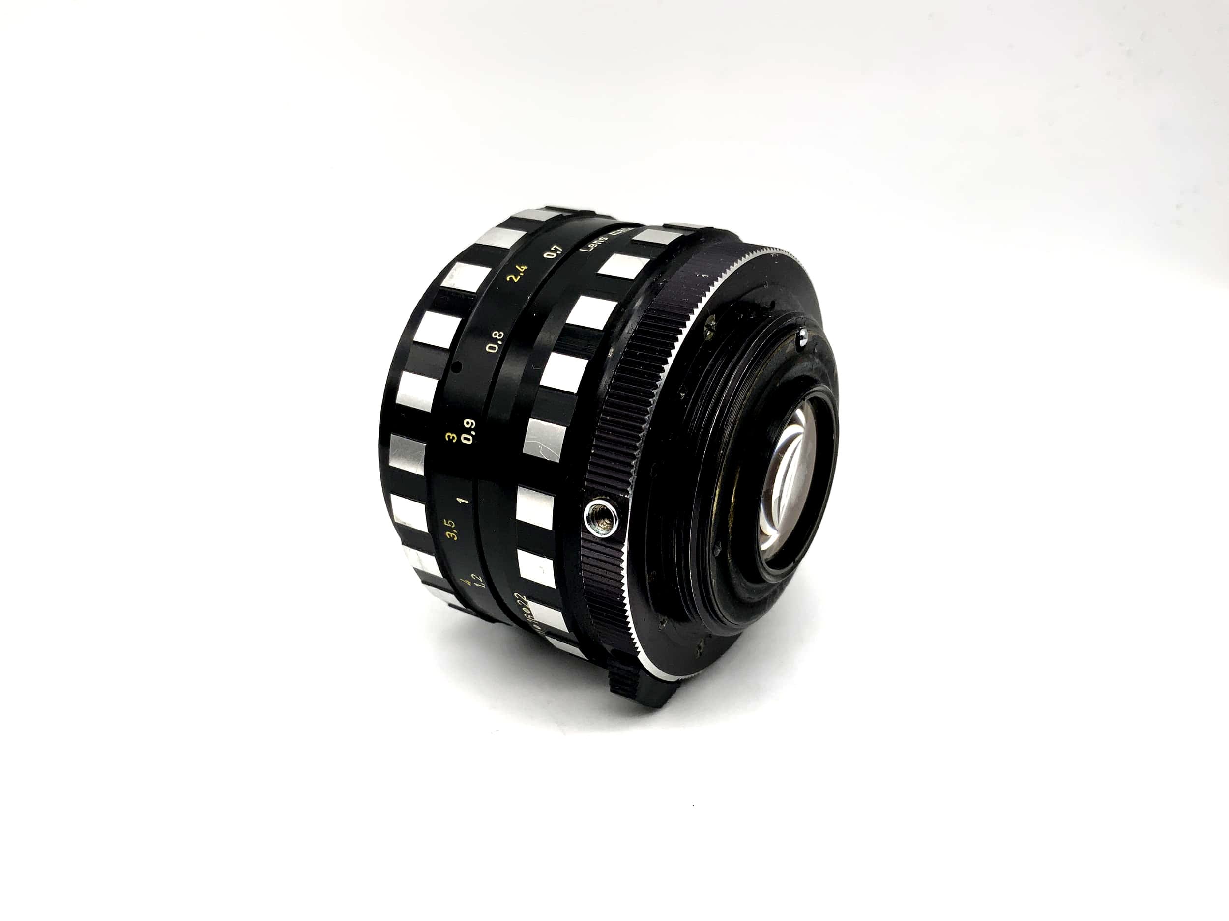 A.Schacht Ulm 50mm 1:1.8 lens Praktica-S-Travelon R Lens (M42) Aperture!