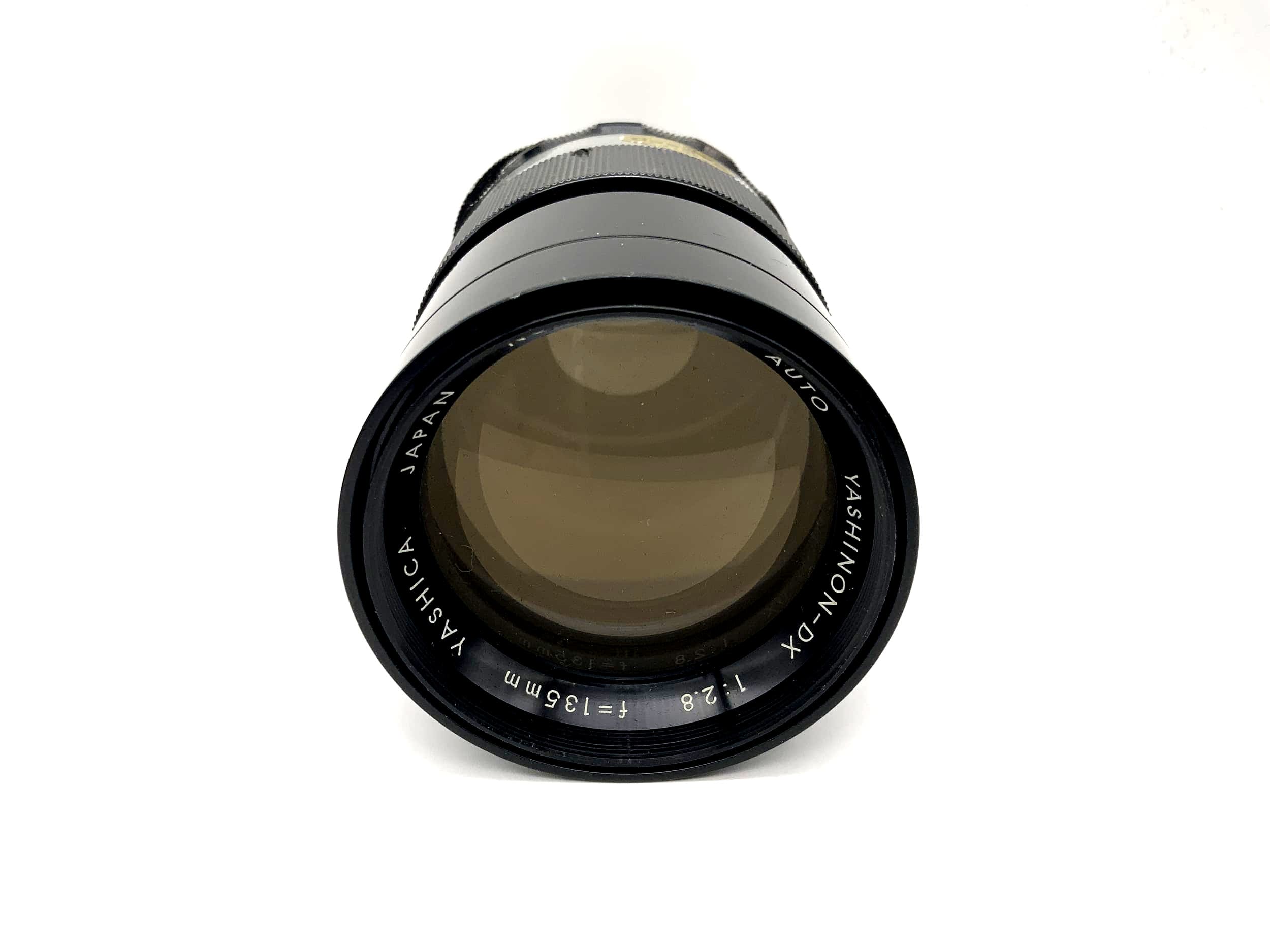 Objectif Yashica 135 mm 1:2.8 Yashinon-DX Auto Camera Lens (M42) Aperture !
