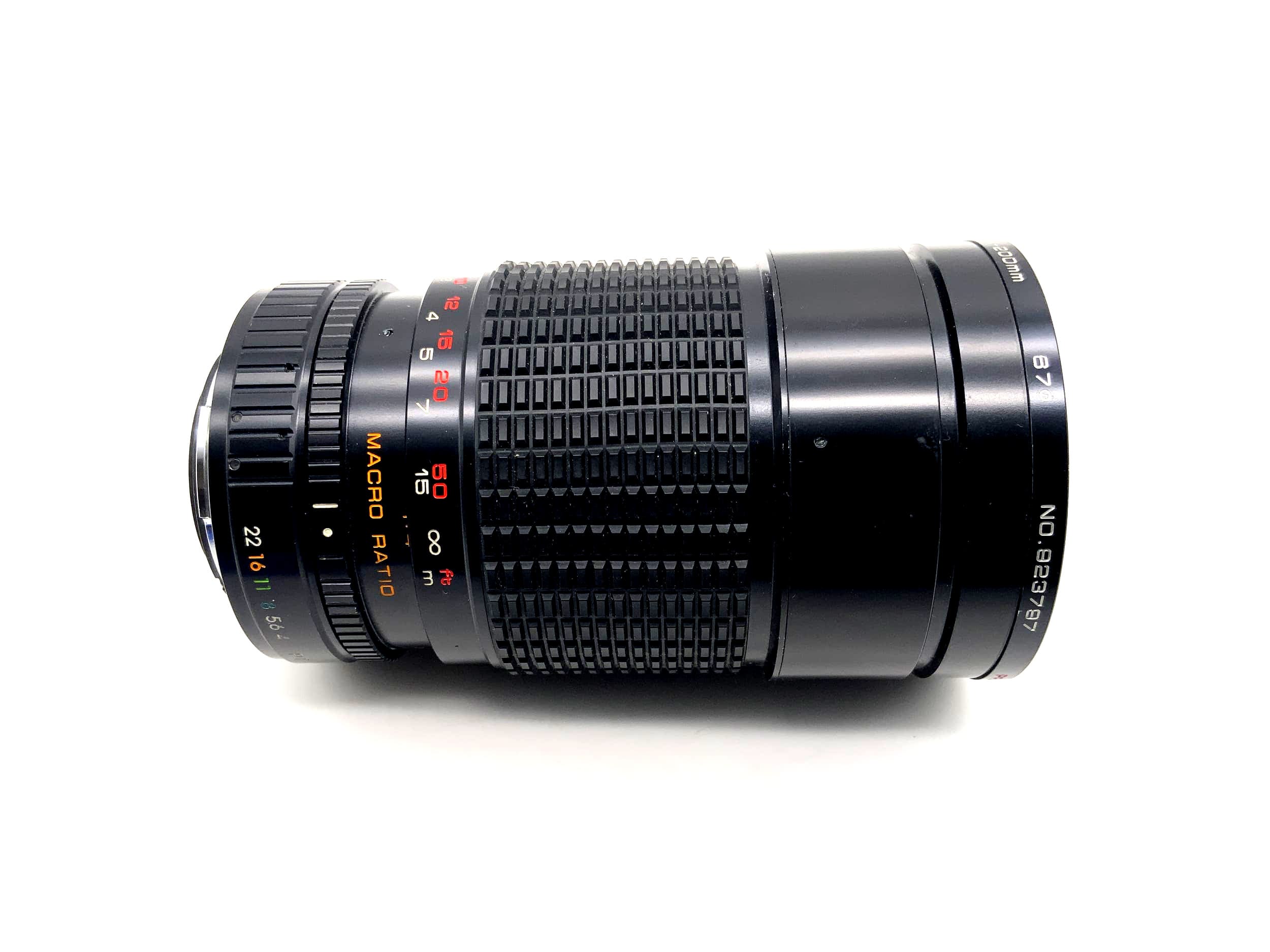 Objectif Praktica 28-200 mm 1:4.0-5.6 Ouverture Prakticar MC Auto (Praktica B) !