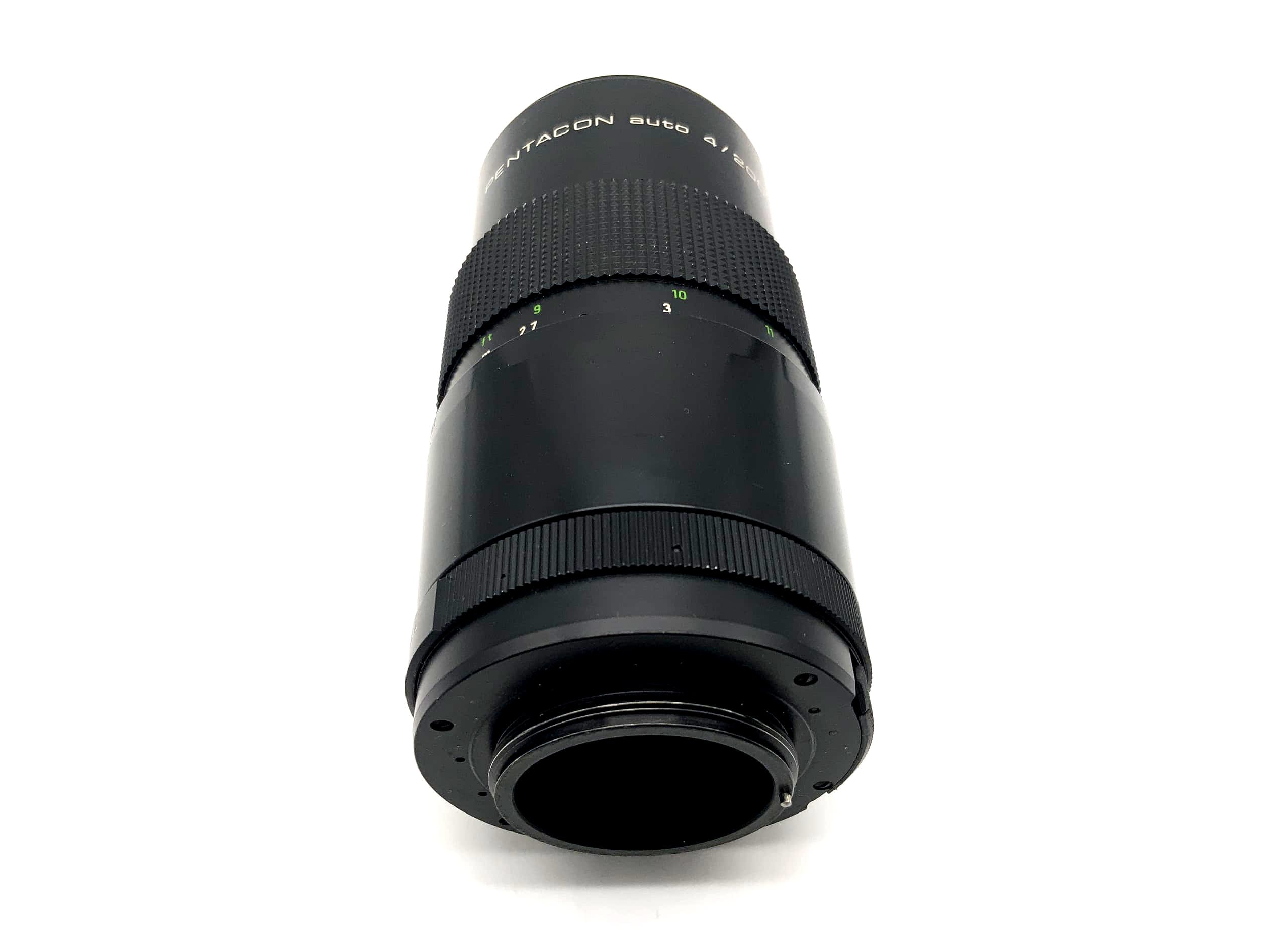 Objectif Pentacon 200 mm 1:4 auto MC pour appareil photo (M42) ouverture !