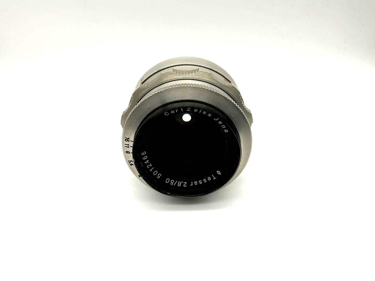 Objectif Carl Zeiss 50 mm 1:2.8 Q1 Tessar 12 lames (Altix)