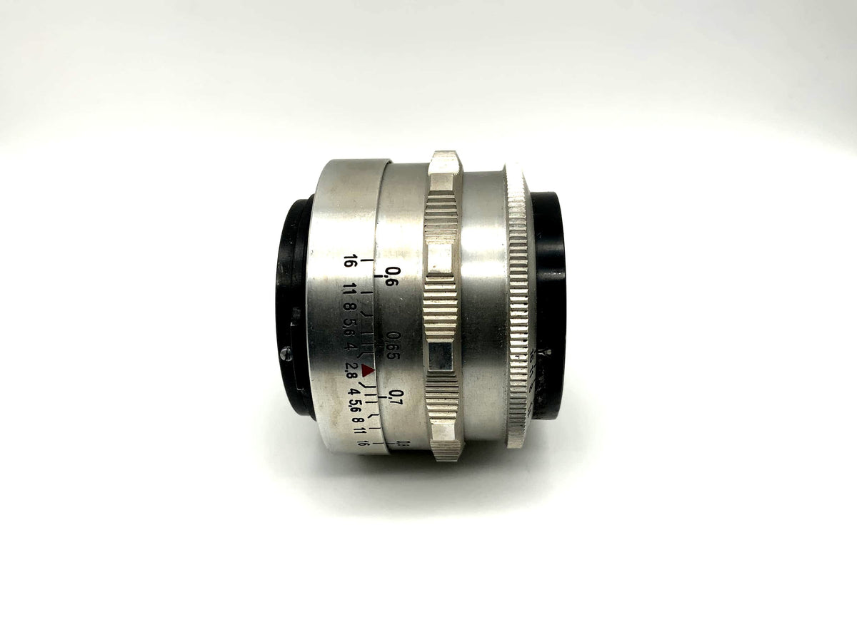 Objectif Carl Zeiss 50 mm 1:2.8 Q1 Tessar 12 lames (Altix)