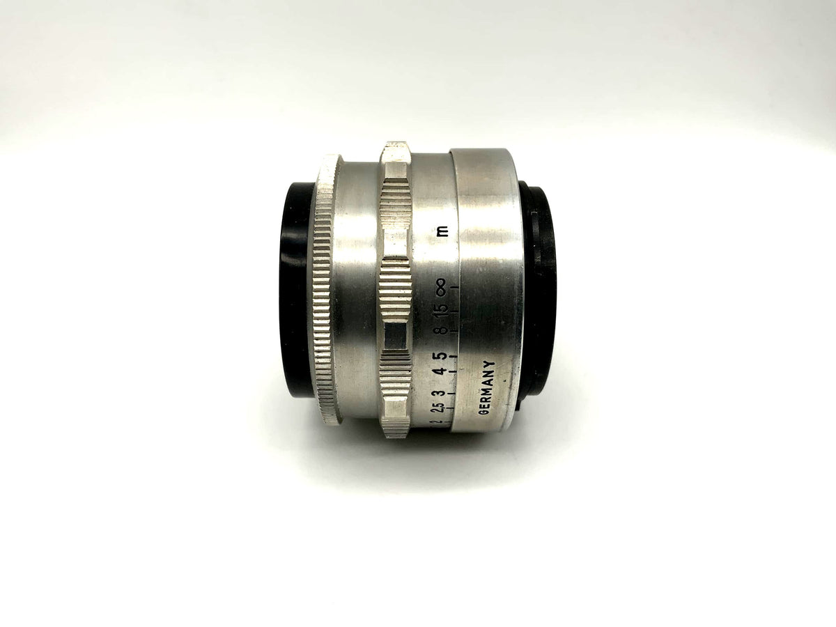 Objectif Carl Zeiss 50 mm 1:2.8 Q1 Tessar 12 lames (Altix)