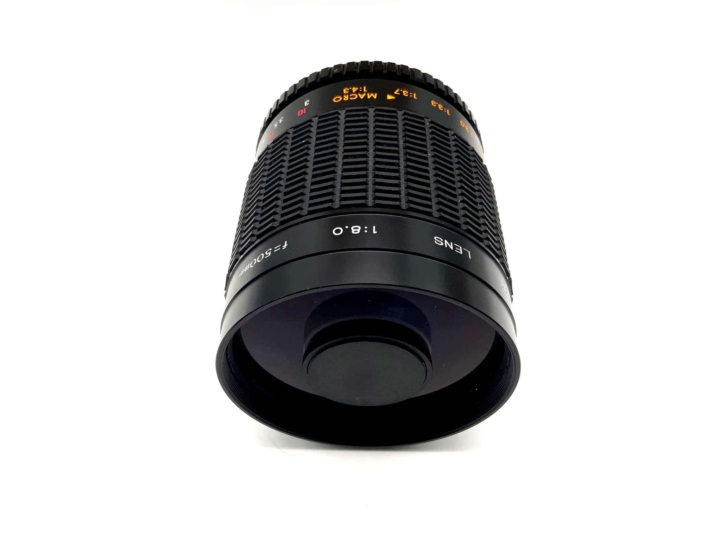 Objectif 500 mm 1:8 MC à miroir pour appareil photo (M42)