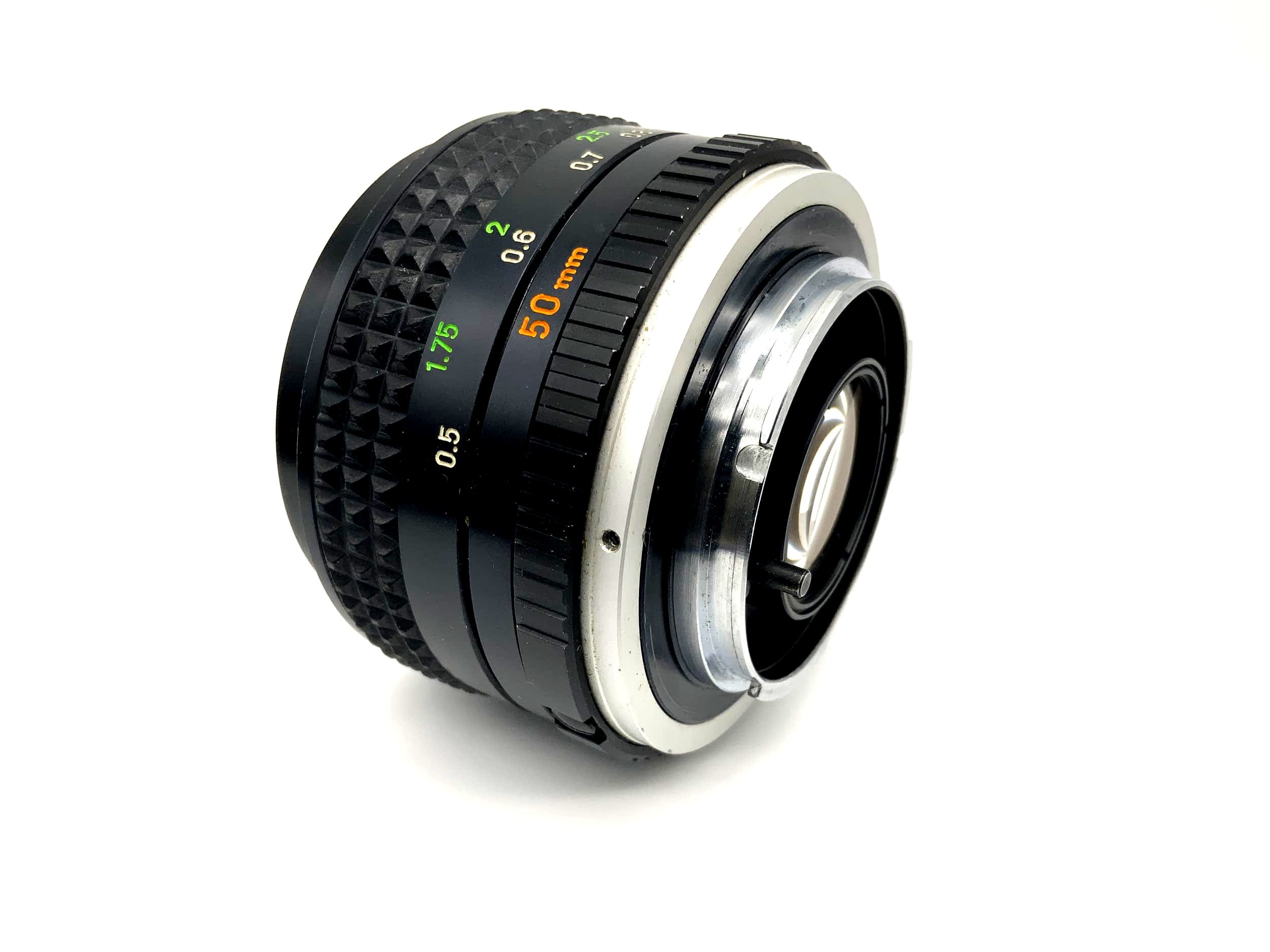 Minolta 50mm 1:1.7 lens MC Rokkor-PF camera lens (Minolta MD)