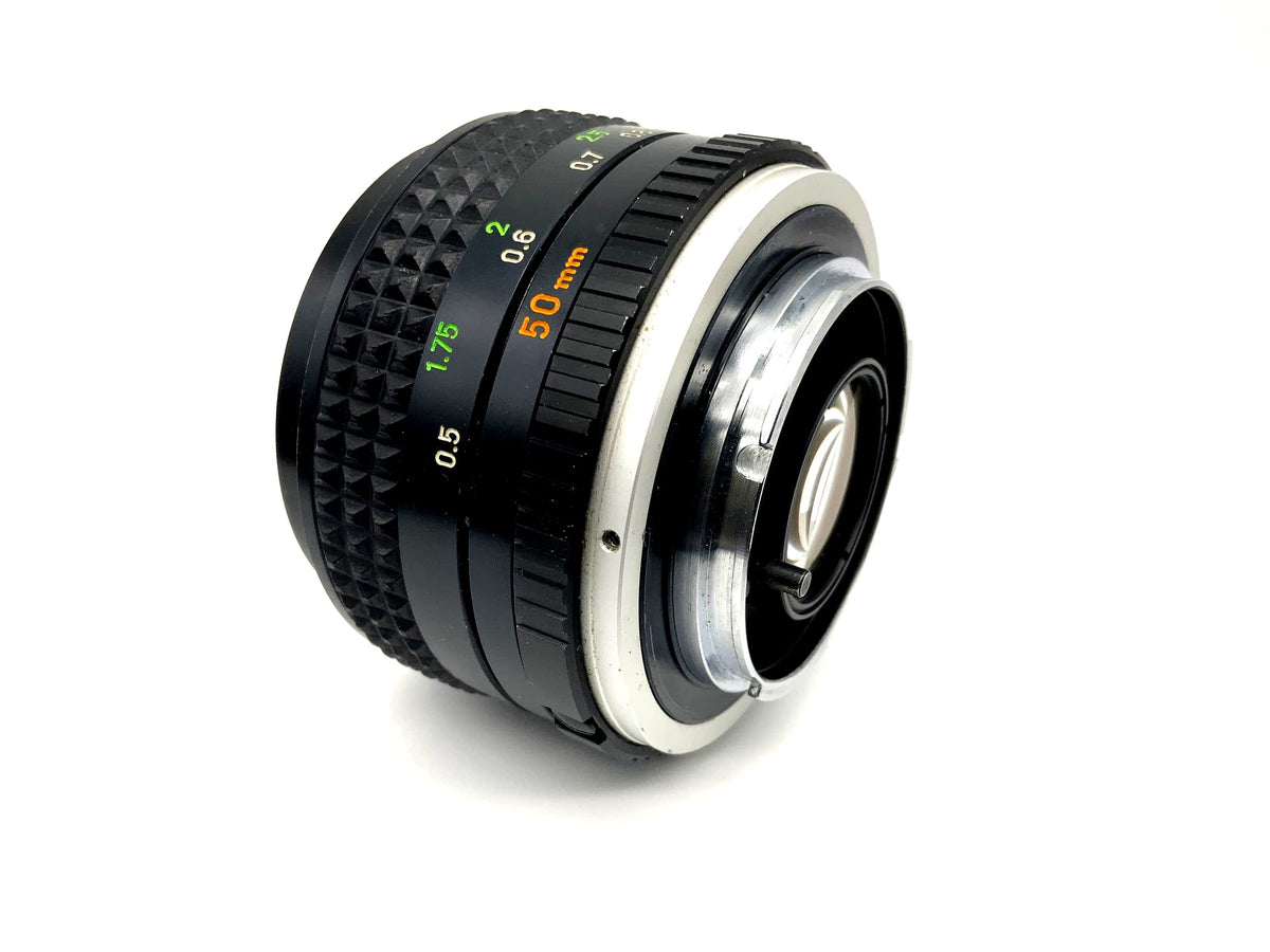 Objectif Minolta 50 mm 1:1.7 MC Rokkor-PF (Minolta MD)