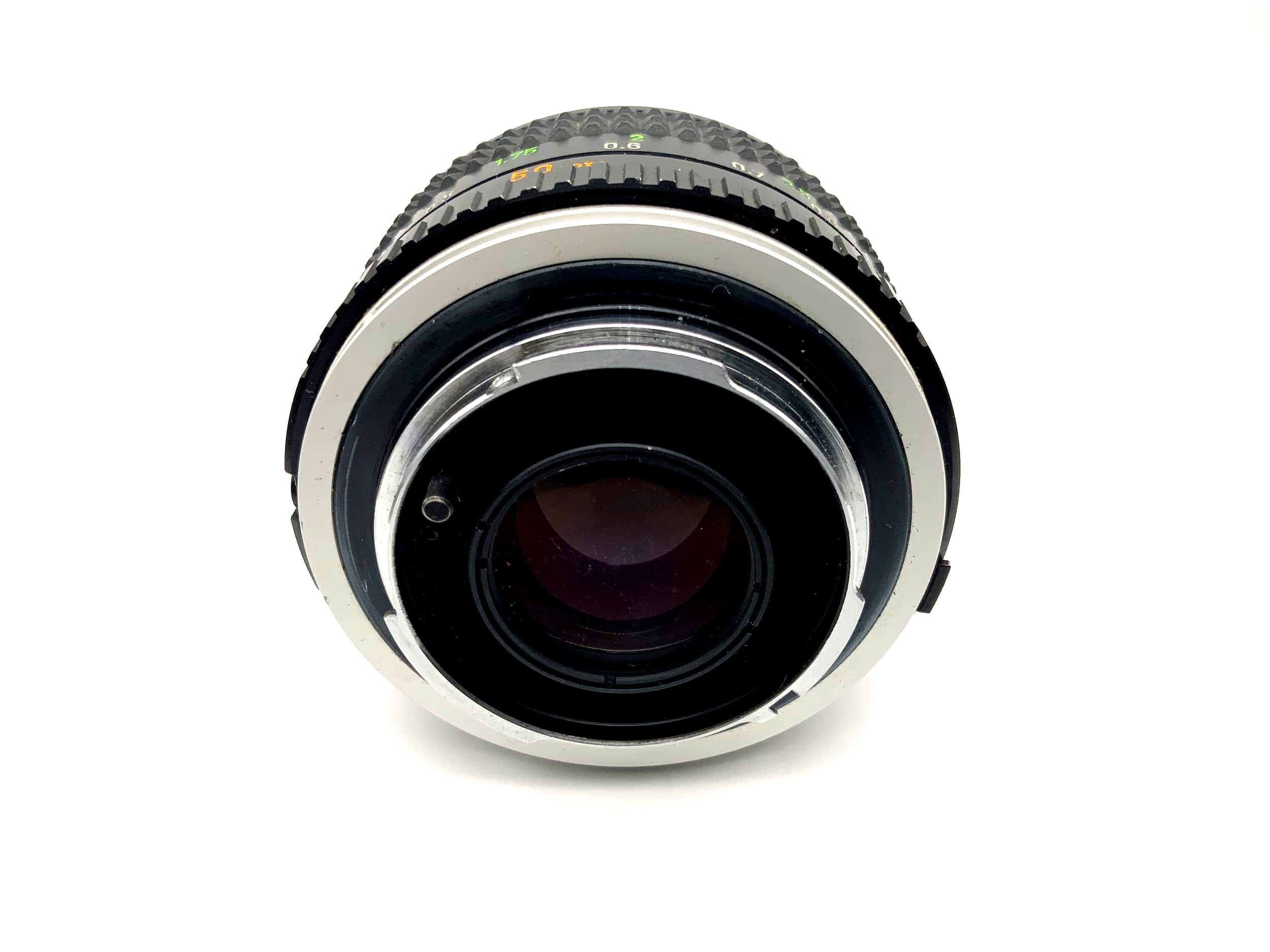 Minolta 50mm 1:1.7 lens MC Rokkor-PF camera lens (Minolta MD)