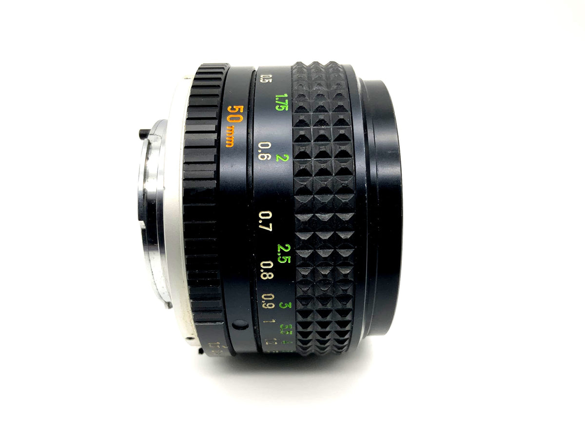 Objectif Minolta 50 mm 1:1.7 MC Rokkor-PF (Minolta MD)