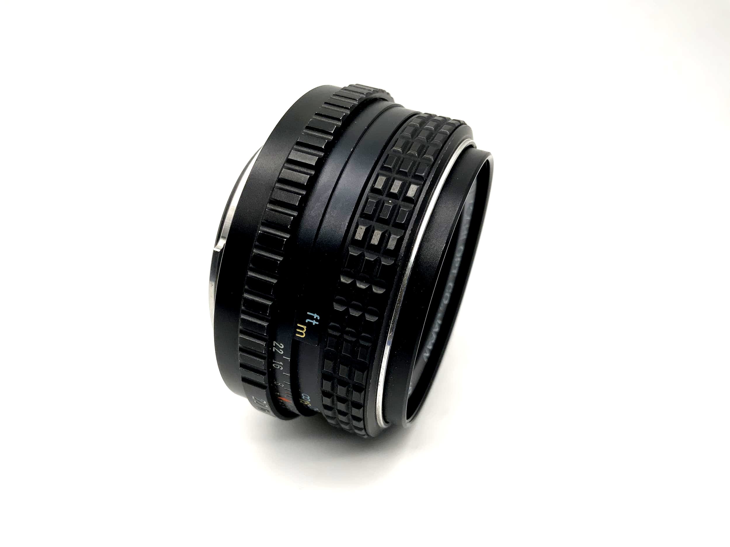 Objectif Asahi 50 mm 1:1.7 SMC pour appareil photo Pentax-M (Pentax K)