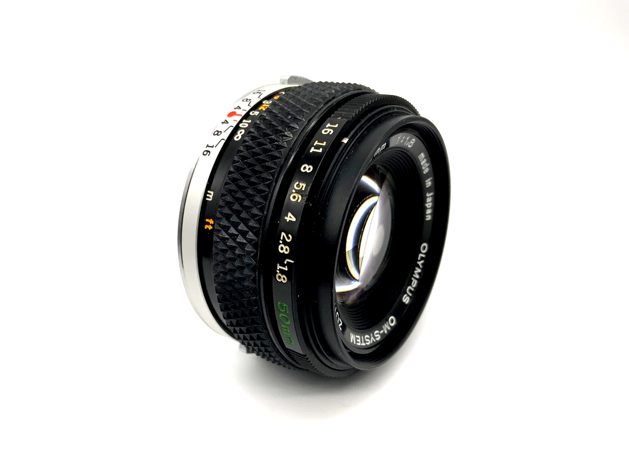 Objectif Olympus 50 mm 1:1,8 Système OM Objectif d'appareil photo Zuiko Auto-S (Olympus OM)