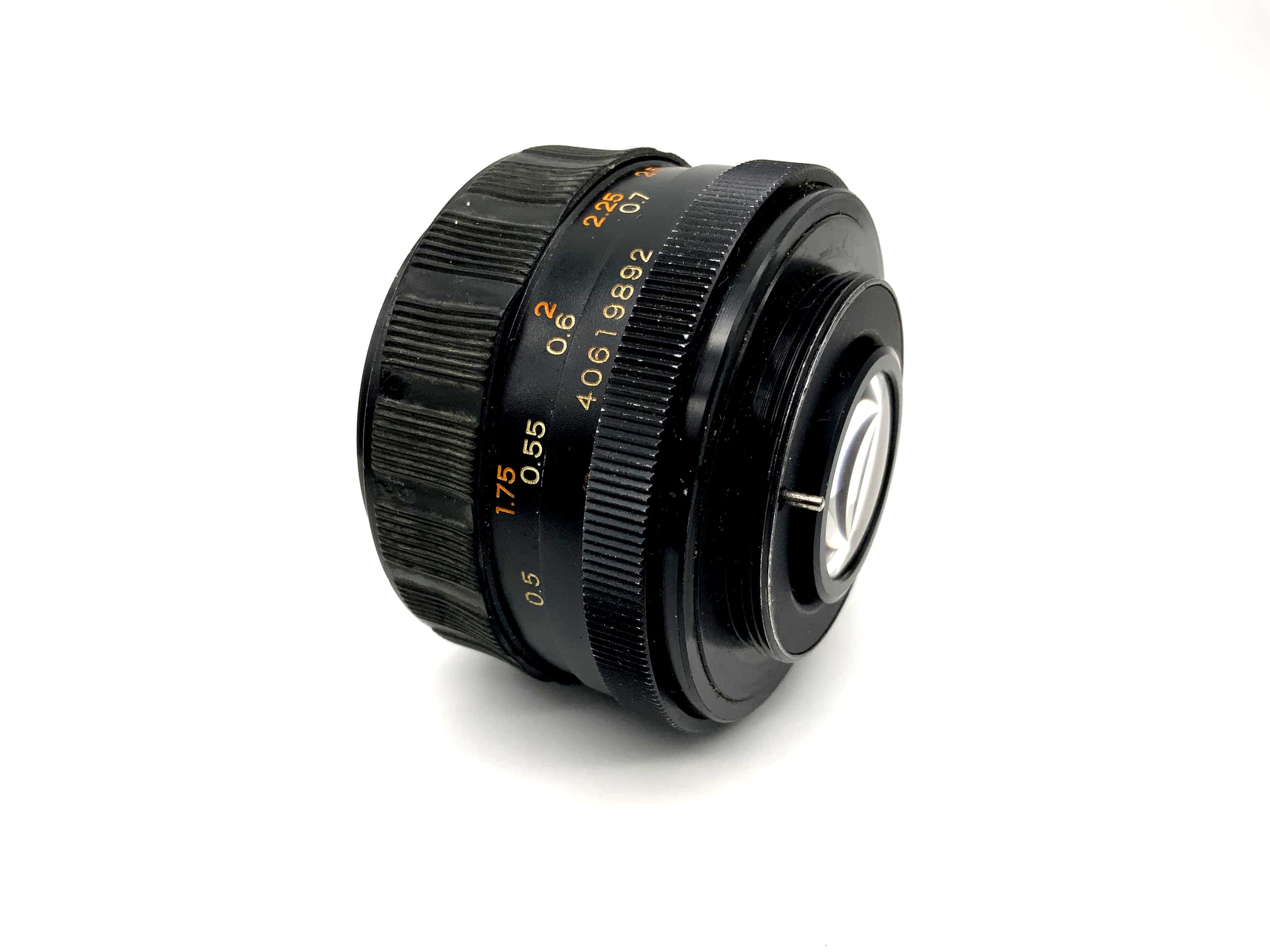 Objectif Revuenon 50mm 1:1.8 pour appareil photo automatique (M42)