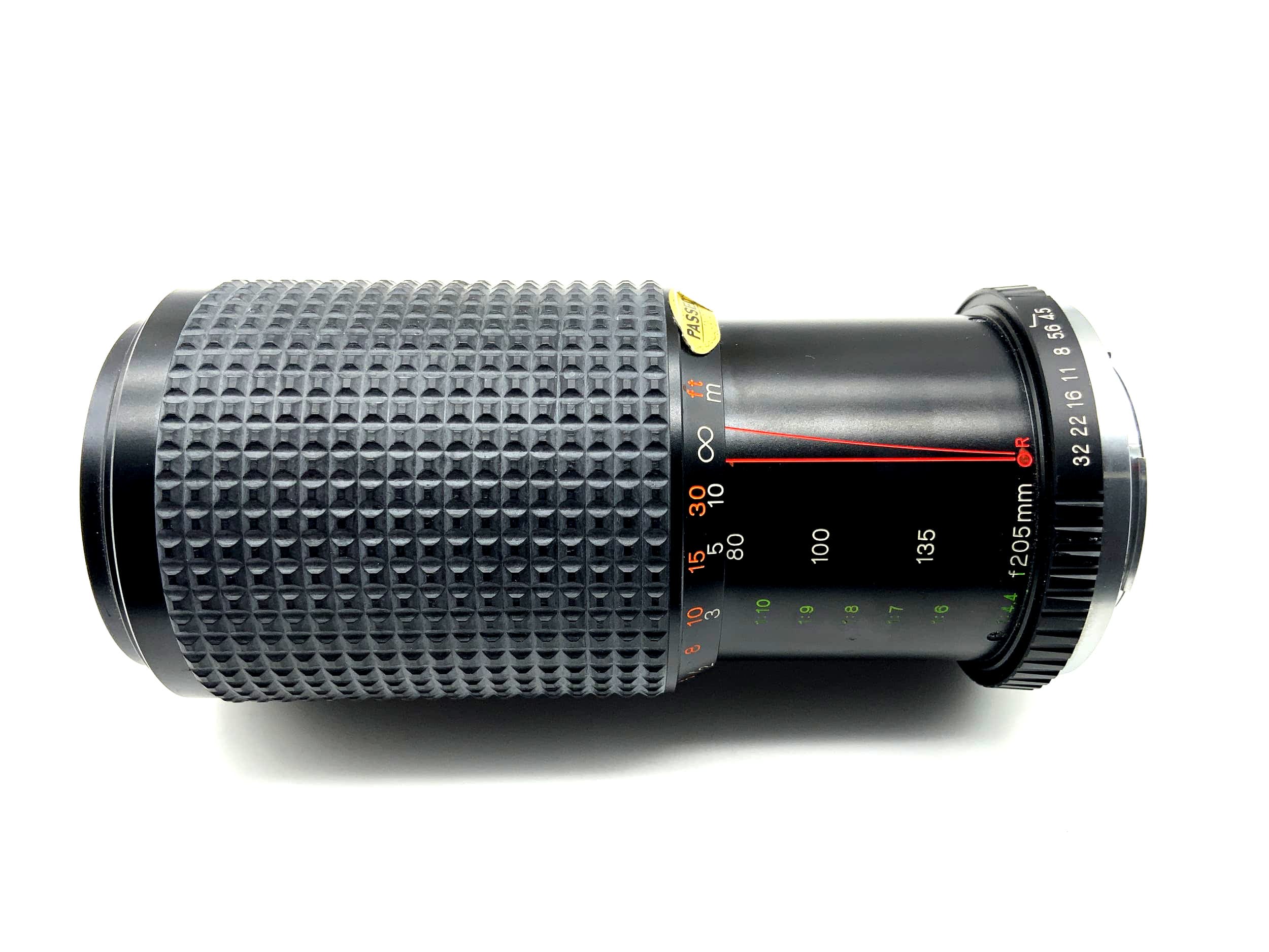 Objectif Revuenon 80-205mm 1:4.5 Auto MC Macro pour appareil photo (Pentax K)