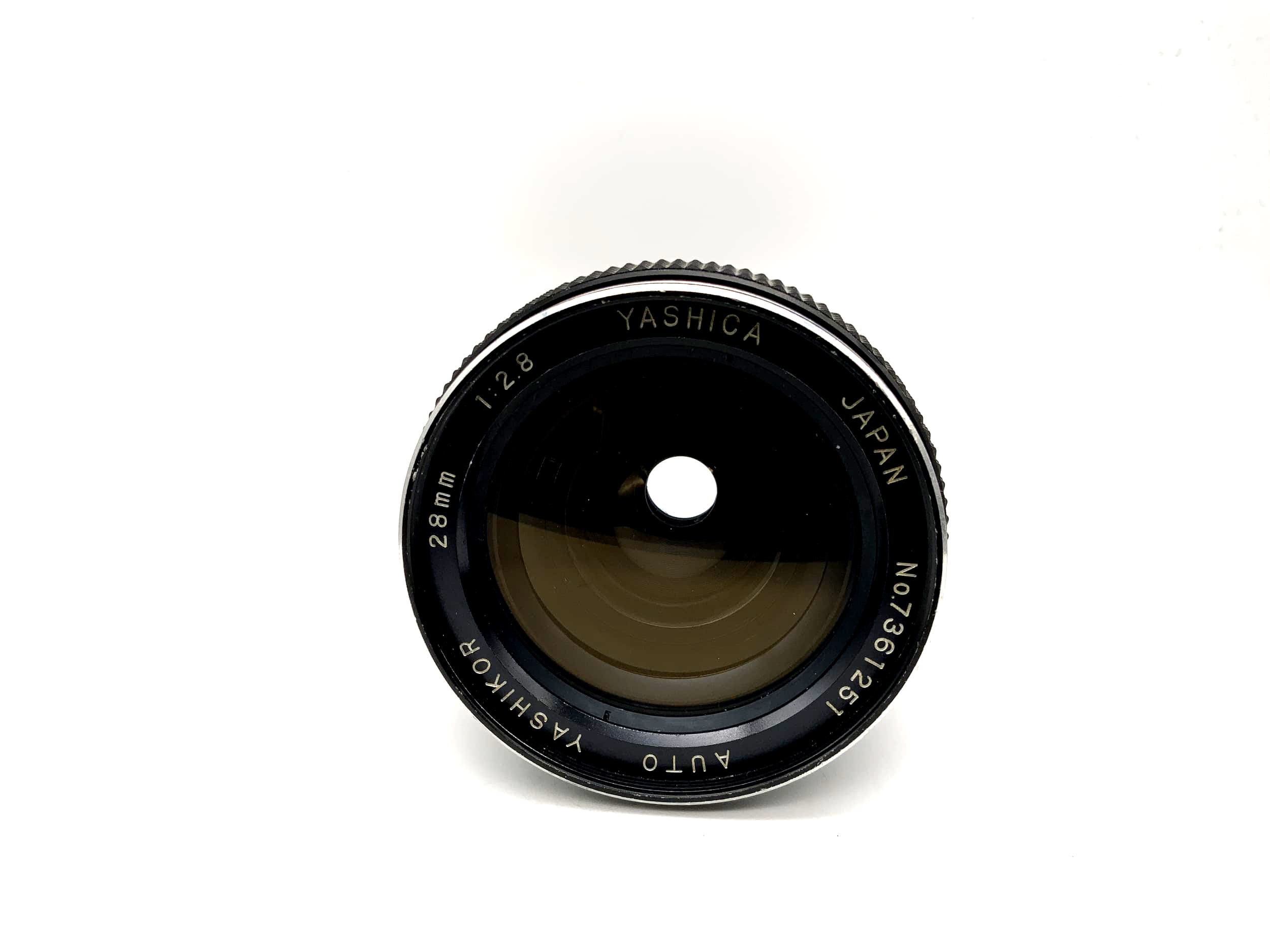 Objectif Yashica 28 mm 1:2.8 Auto Yashikor (M42) Champignon !