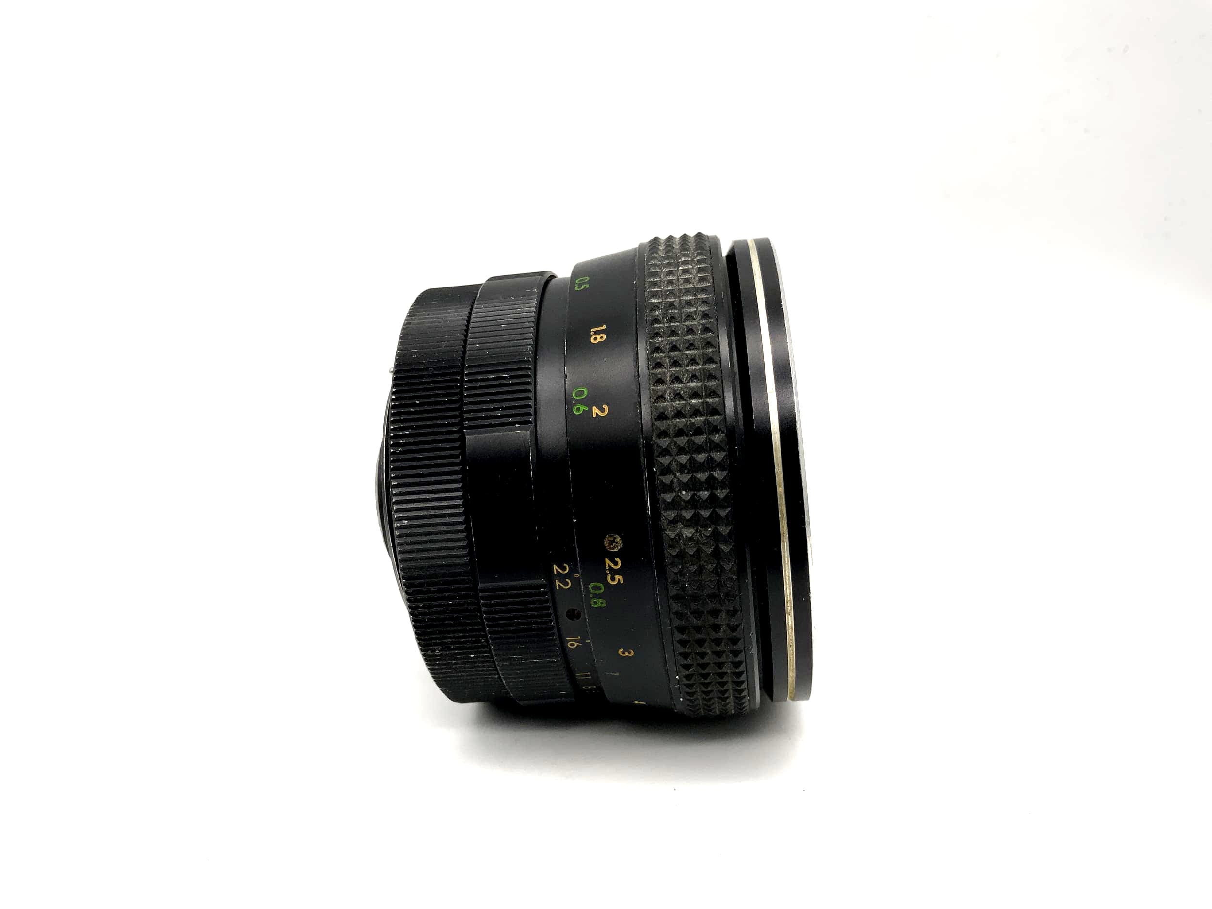 Objectif Yashica 28 mm 1:2.8 Auto Yashikor (M42) Champignon !