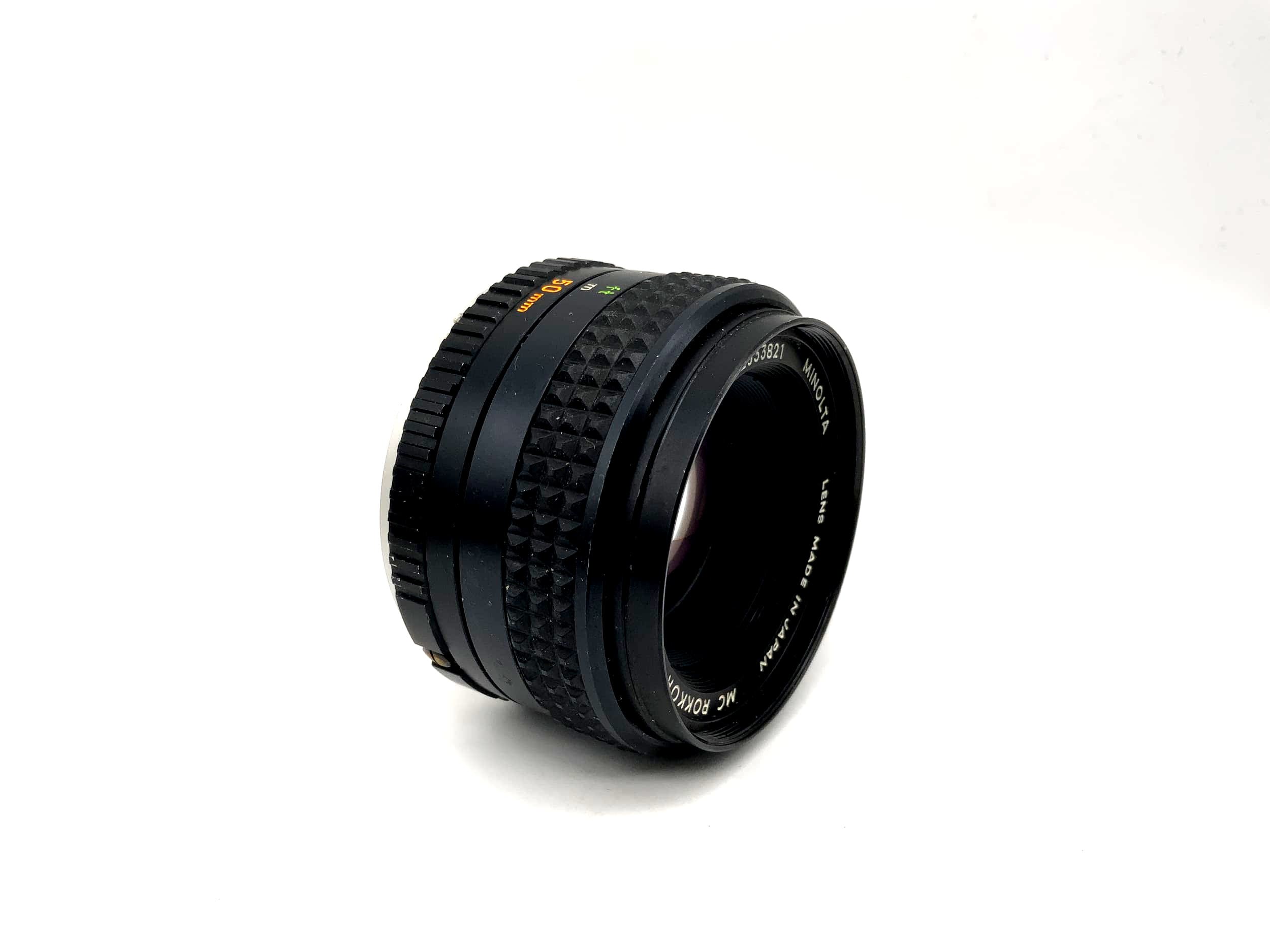 Objectif Minolta 50 mm 1:1.7 MC Rokkor-PF (Minolta MD) Champignon !