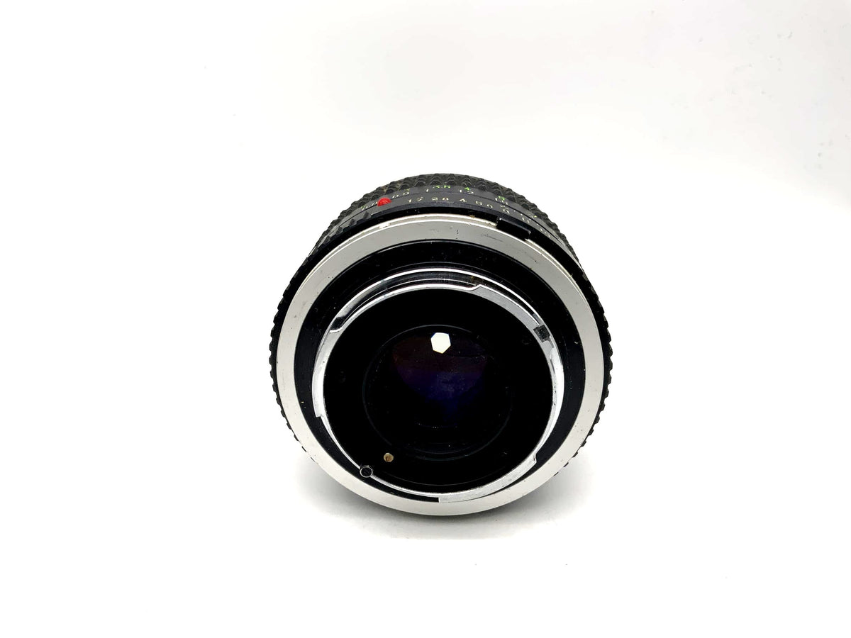 Minolta 50mm 1:1.7 lens MC Rokkor-PF camera lens (Minolta MD) Mushroom!