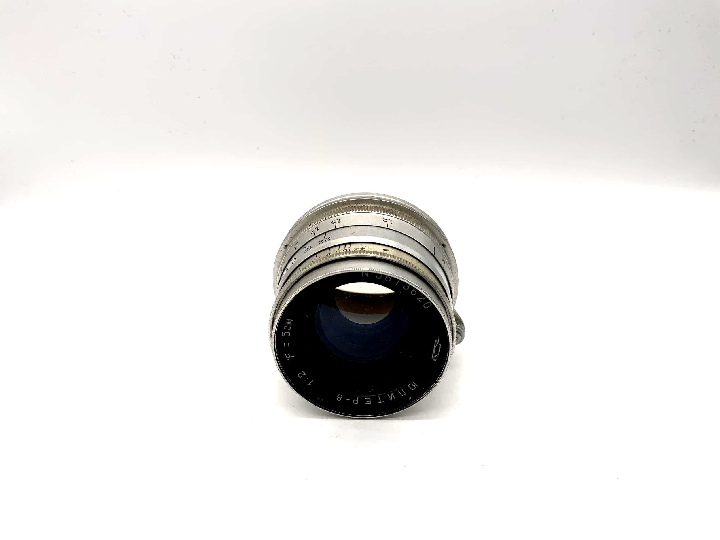 KMZ 50mm 1:2 lens L39 for Leica 5cm red P Jupiter 8 camera lens (M39) Mushroom!