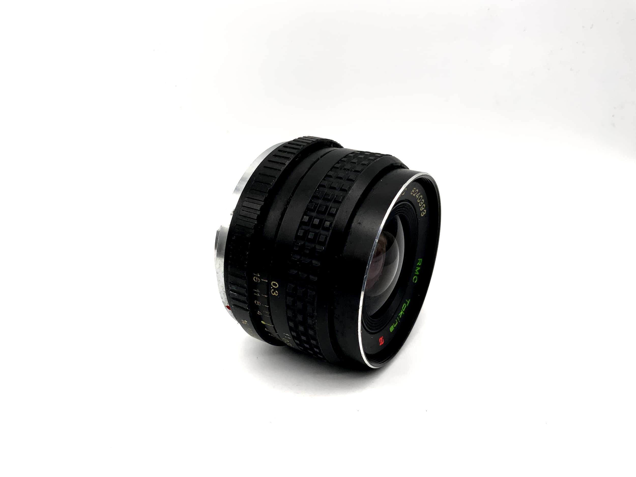 Objectif Tokina 28 mm 1:2.8 RMC pour appareil photo (Pentax K) Ouverture !