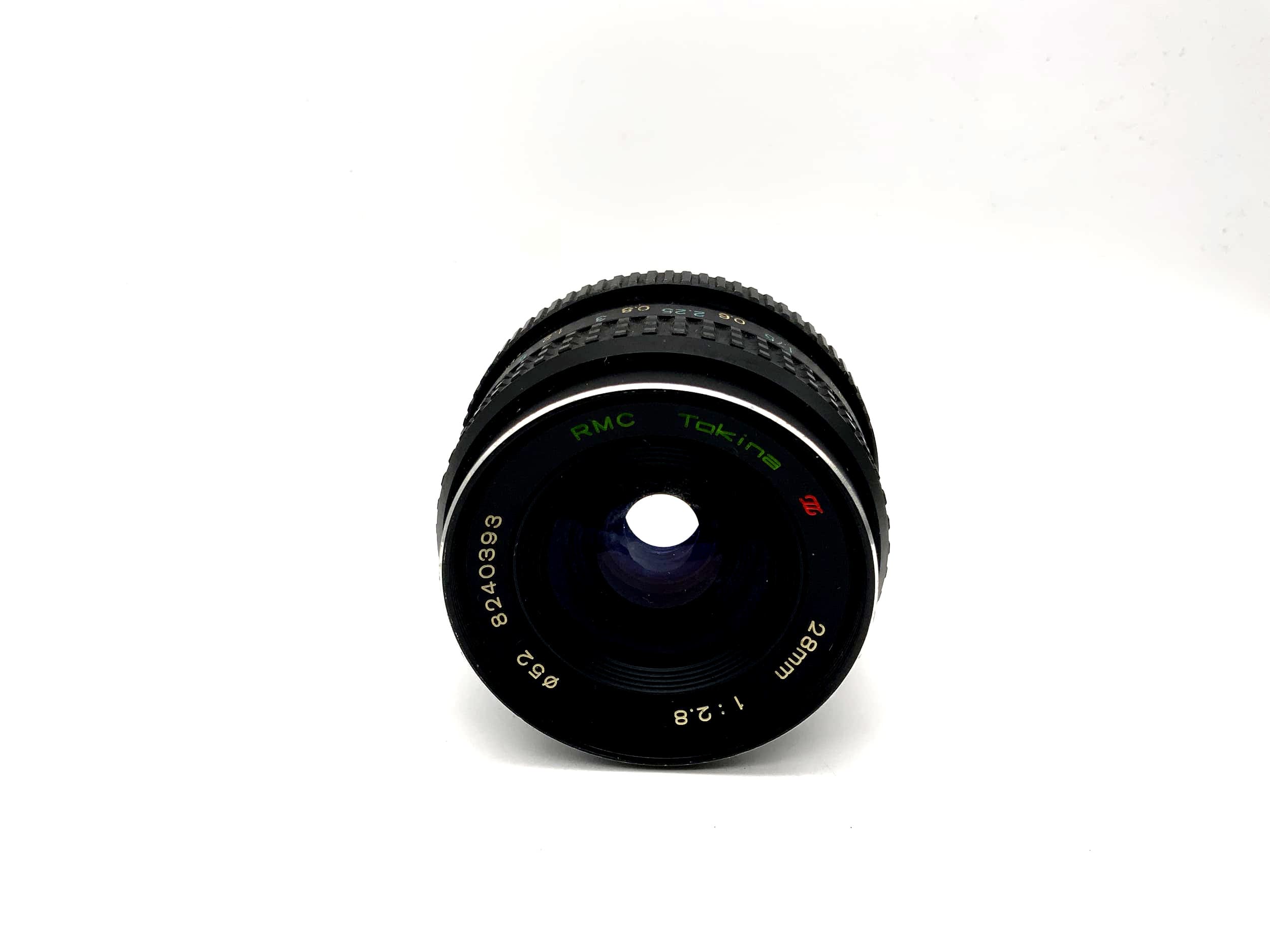 Objectif Tokina 28 mm 1:2.8 RMC pour appareil photo (Pentax K) Ouverture !
