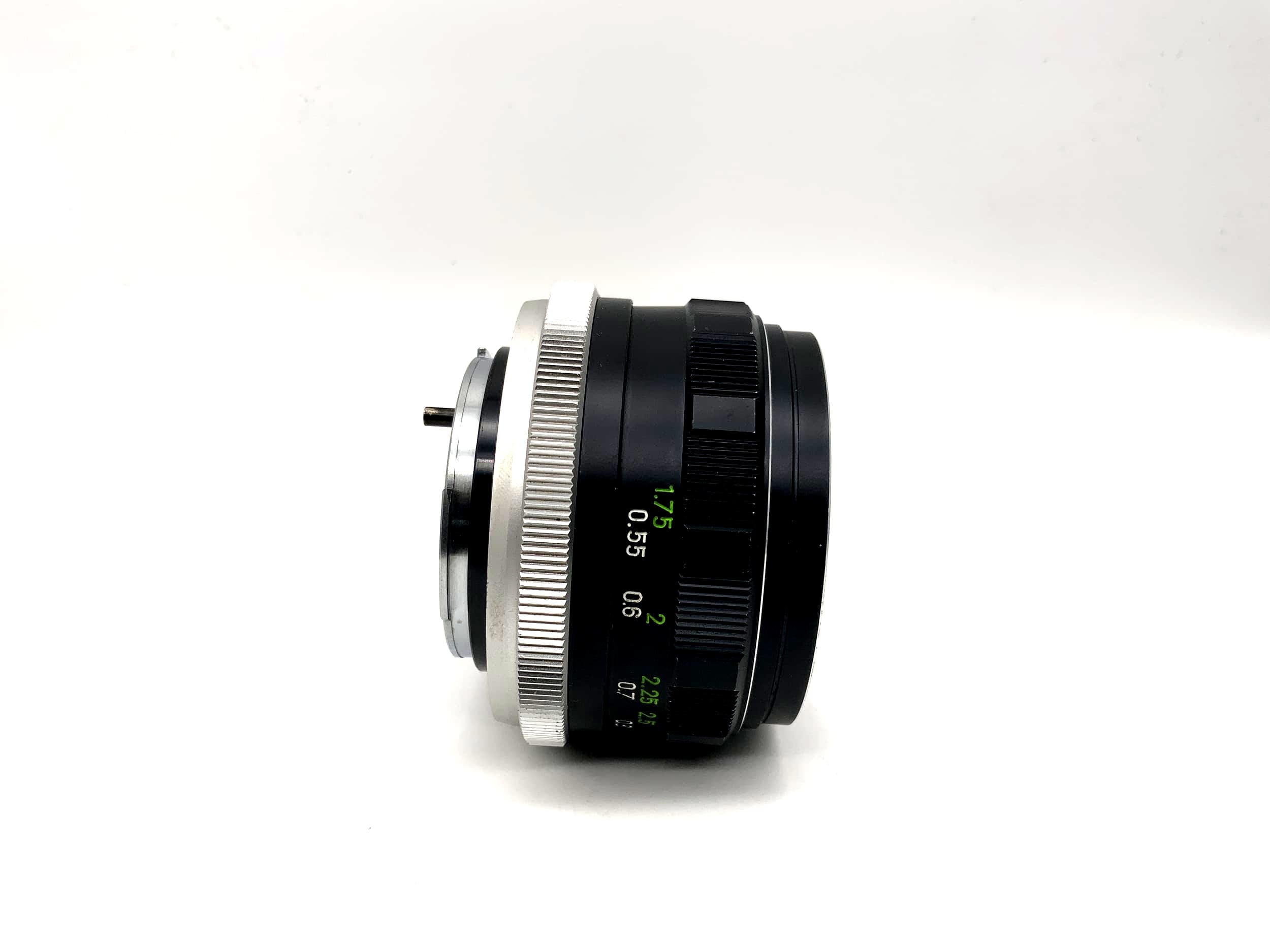 Objectif Minolta 55 mm 1:1.7 MC Rokkor-PF (Minolta MD) ouverture !