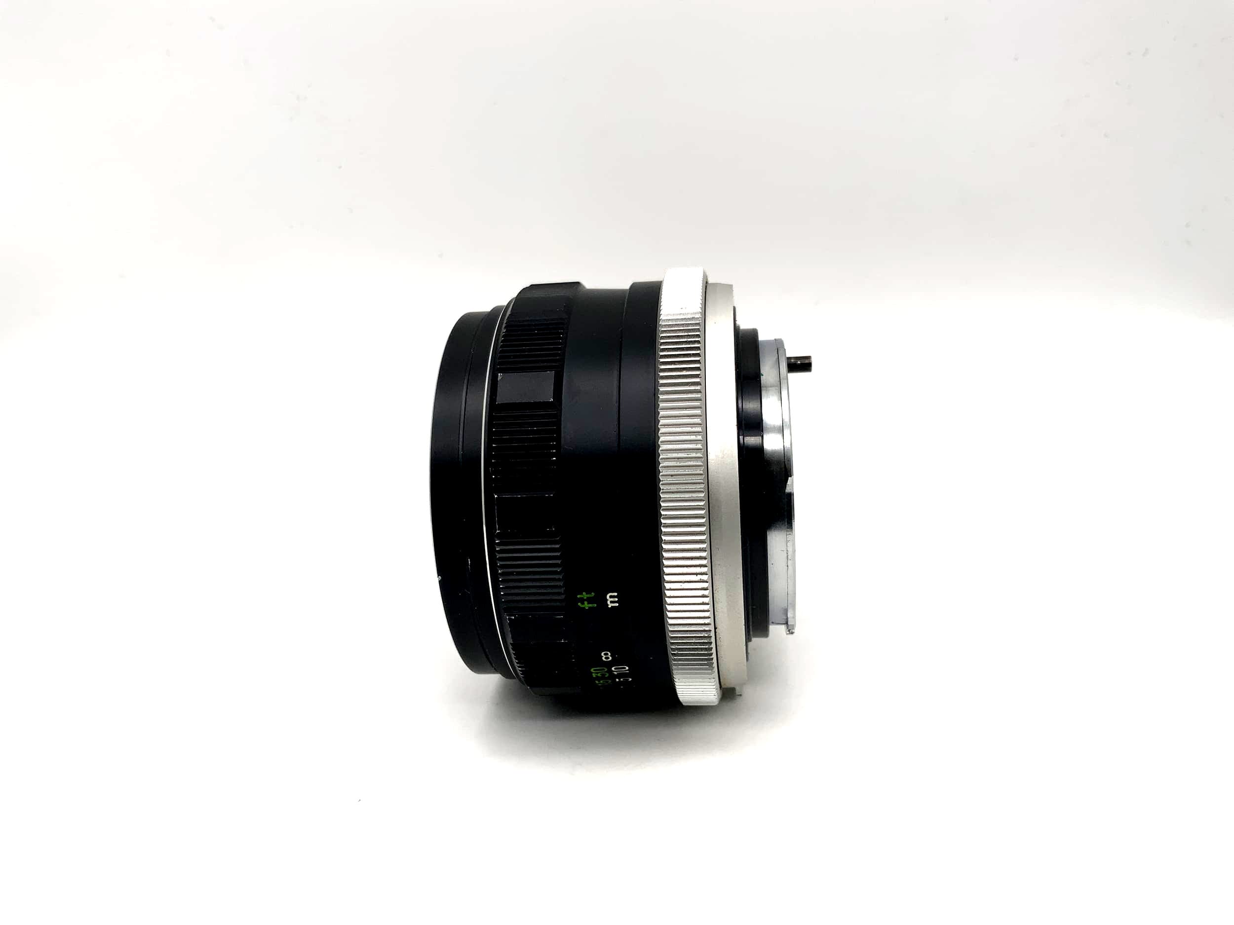 Objectif Minolta 55 mm 1:1.7 MC Rokkor-PF (Minolta MD) ouverture !