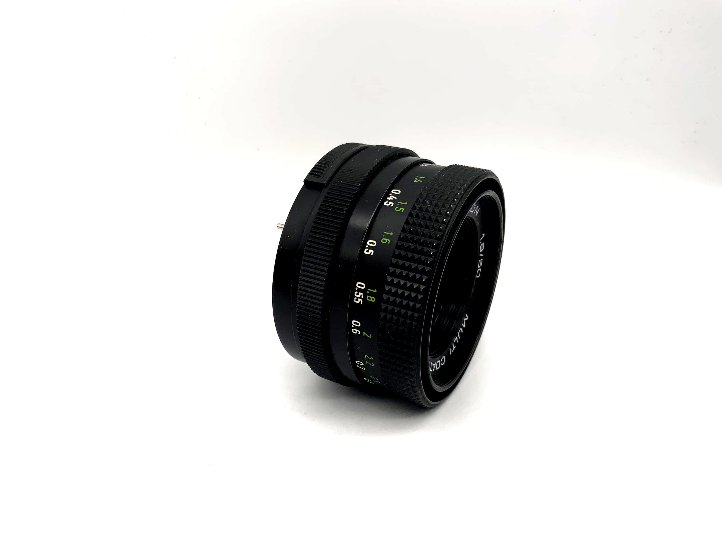Revuenon 50mm 1:1.8 Lens Auto MC Camera Lens (M42) Aperture!