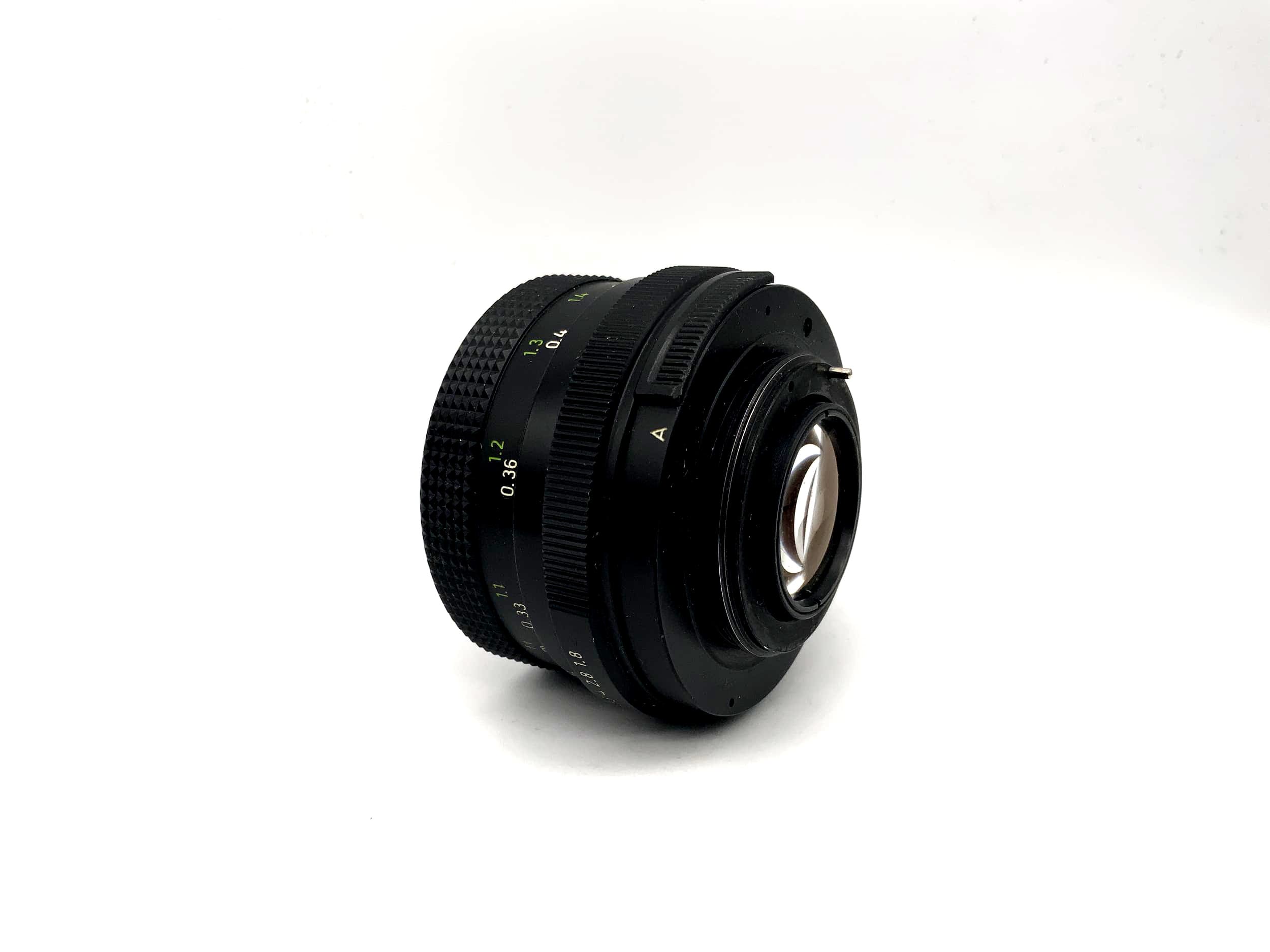 Revuenon 50mm 1:1.8 Lens Auto MC Camera Lens (M42) Aperture!