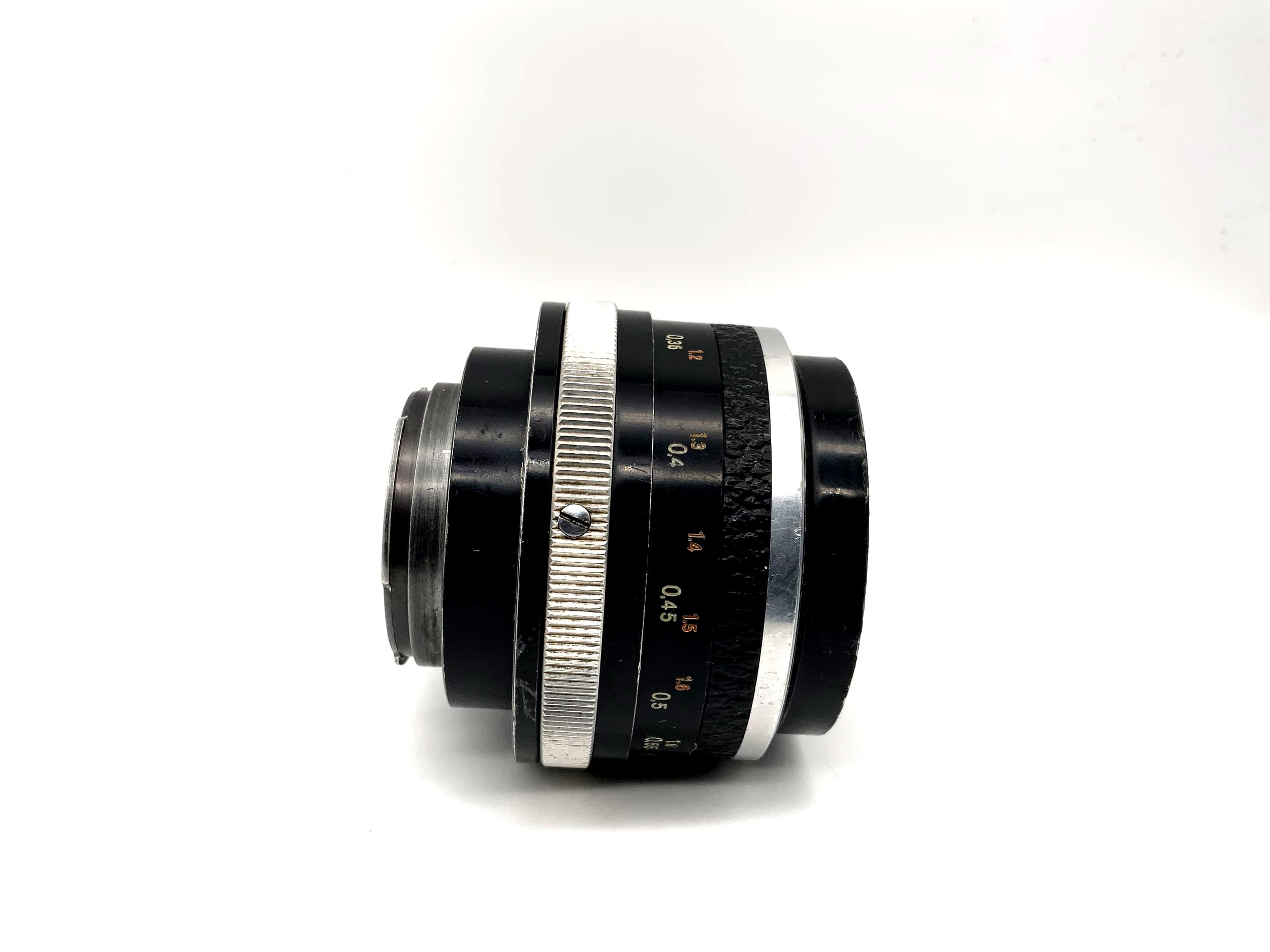 Objectif Carl Zeiss 35 mm 1:2.8 Flektogon Q1 (Exa) Ouverture !