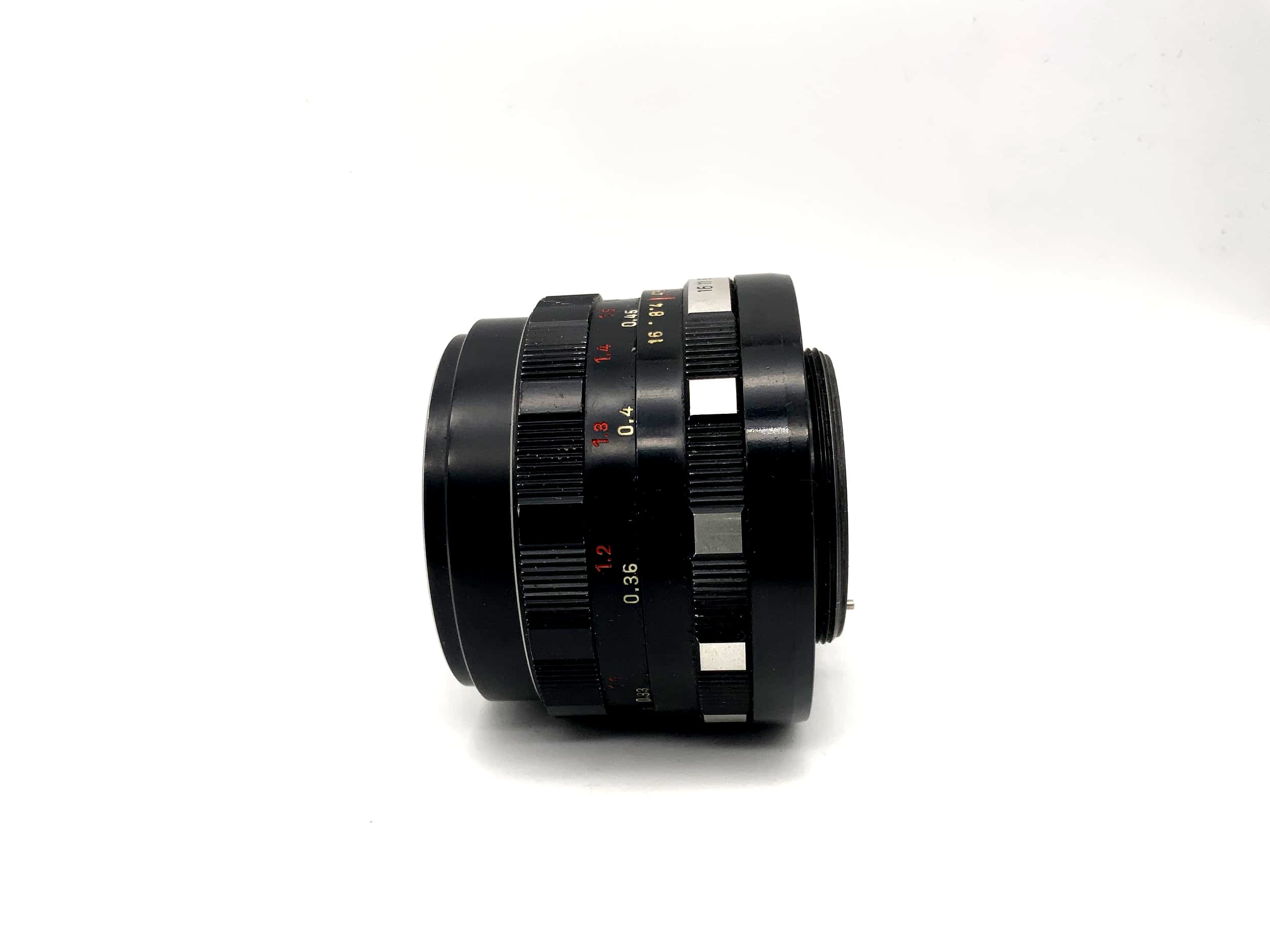 Pentacon 50mm 1:1.8 lens auto camera lens (M42) aperture!
