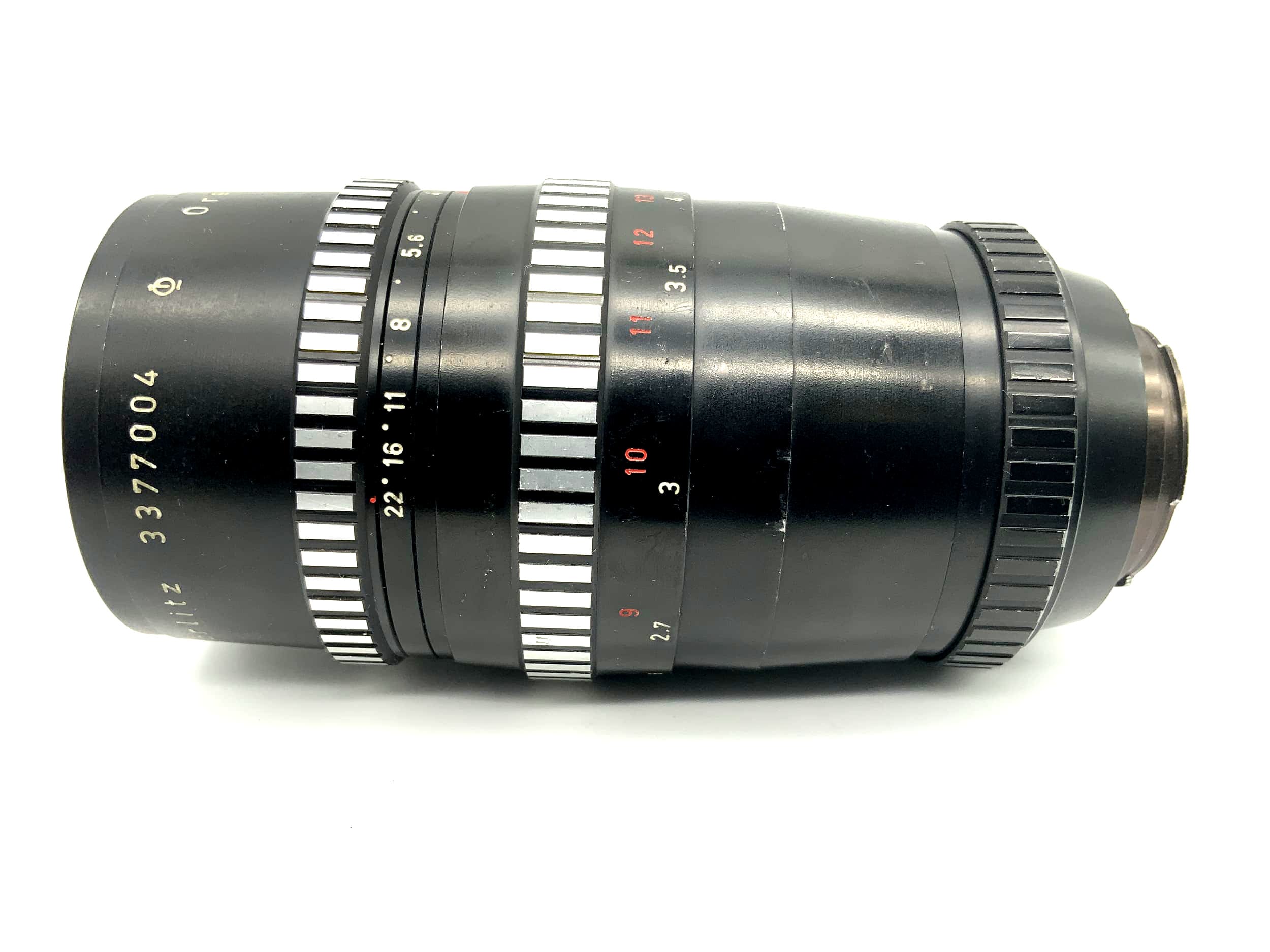 Objectif Meyer Optik Görlitz 200 mm 1:4 Objectif d'appareil photo Orestegor (Exa) ouverture !