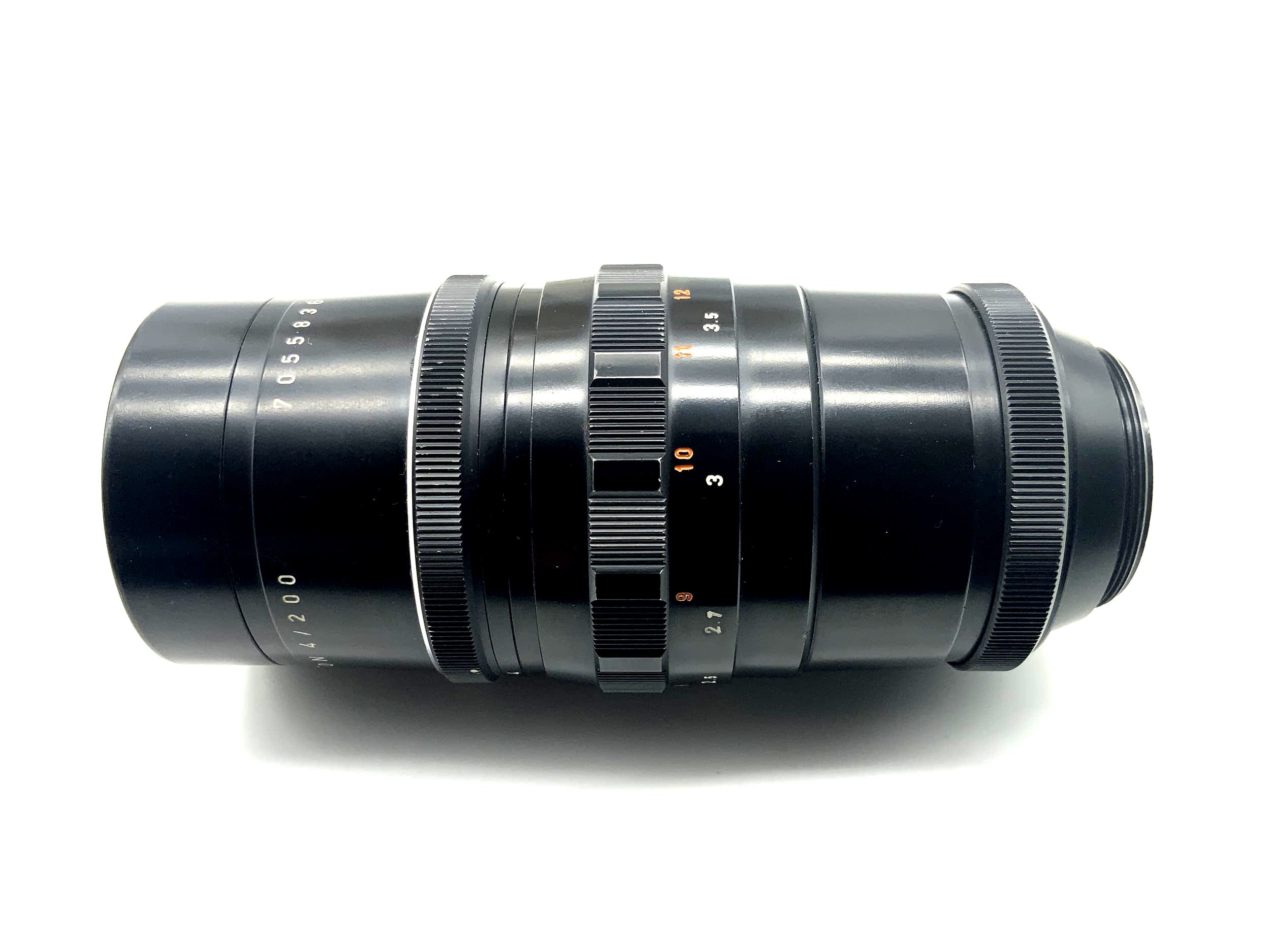Objectif Pentacon 200 mm 1:4 (M42) ouverture !