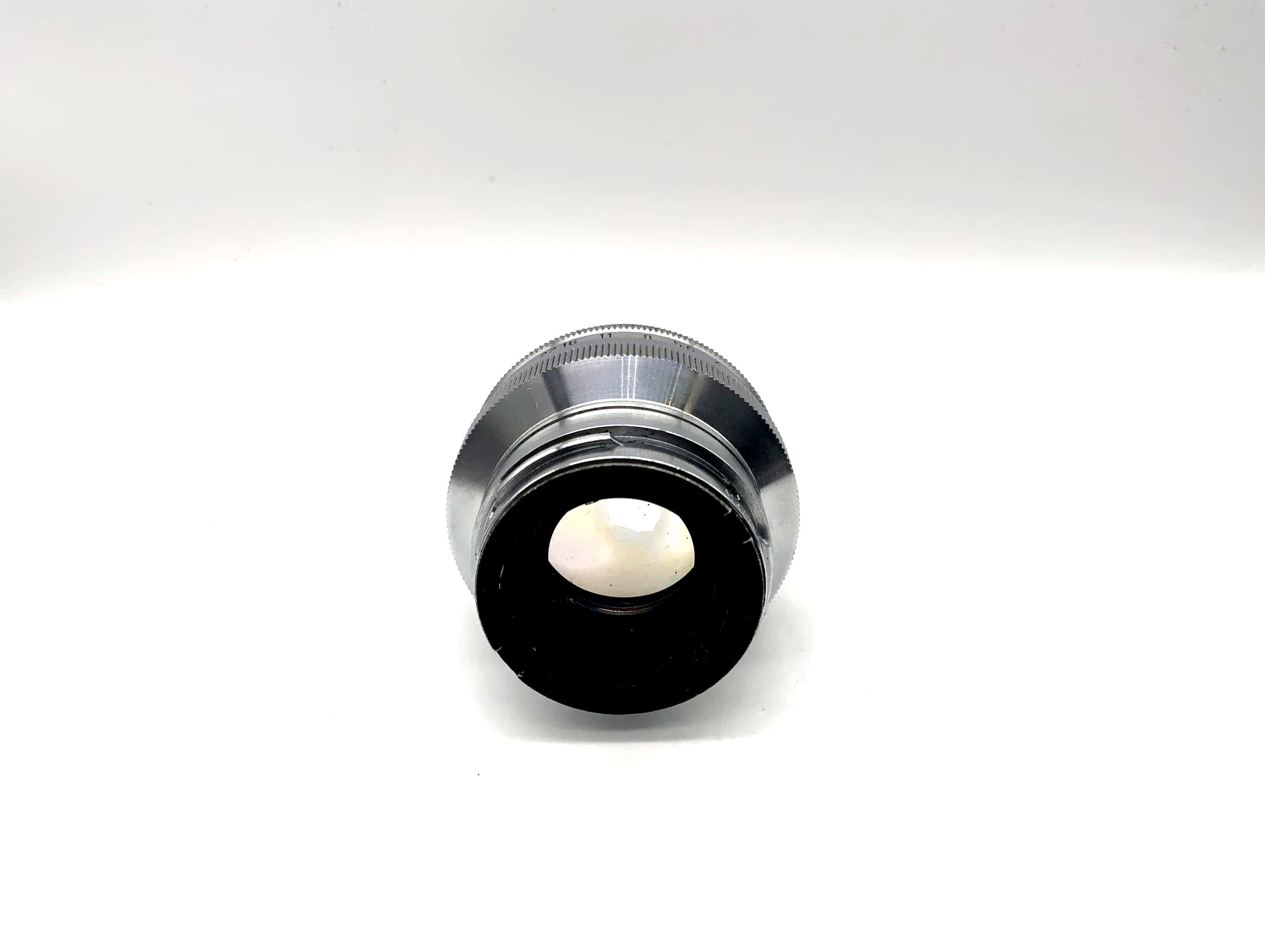 Carl Zeiss 50mm 1:2 lens Sonnar Alu Camera Lens (Contax RF) Fog!