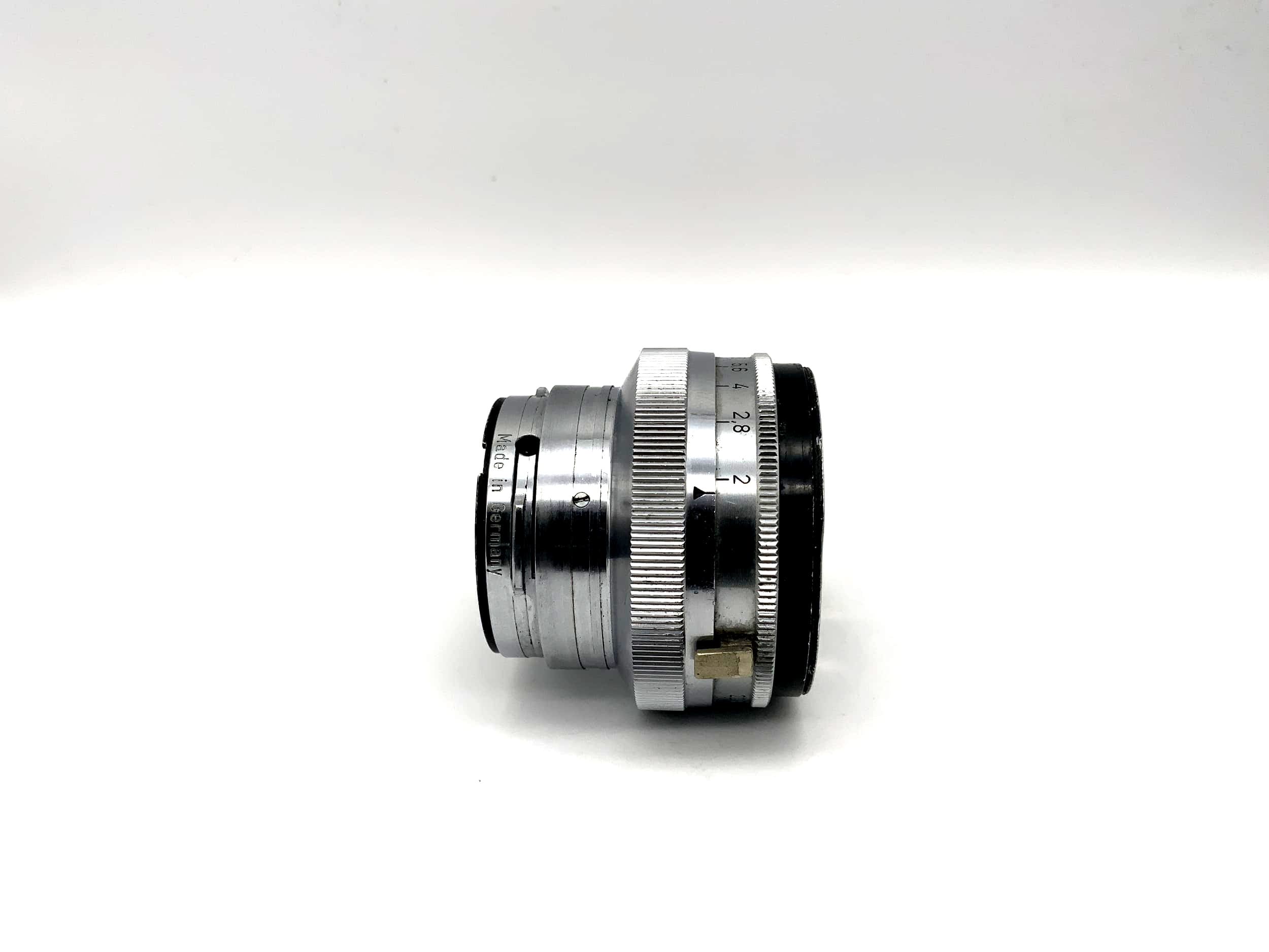 Carl Zeiss 50mm 1:2 lens Sonnar Alu Camera Lens (Contax RF) Fog!
