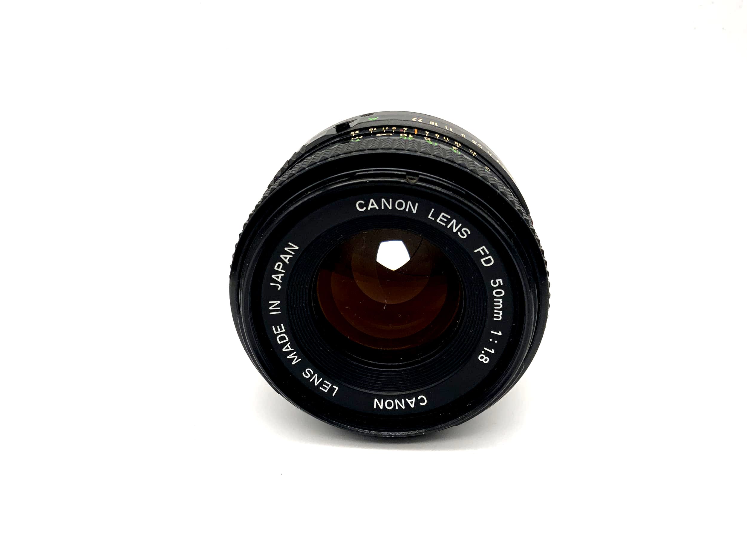 Objectif Canon 50 mm 1:1.8 FD (Canon FD) Brouillard !