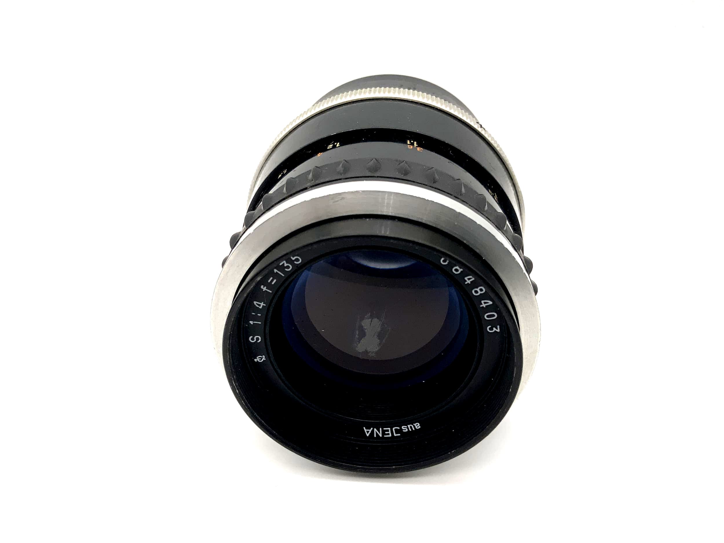 Objectif Carl Zeiss 135 mm 1:4 Sonnar de Jena Camera Lens (M42) Brouillard !