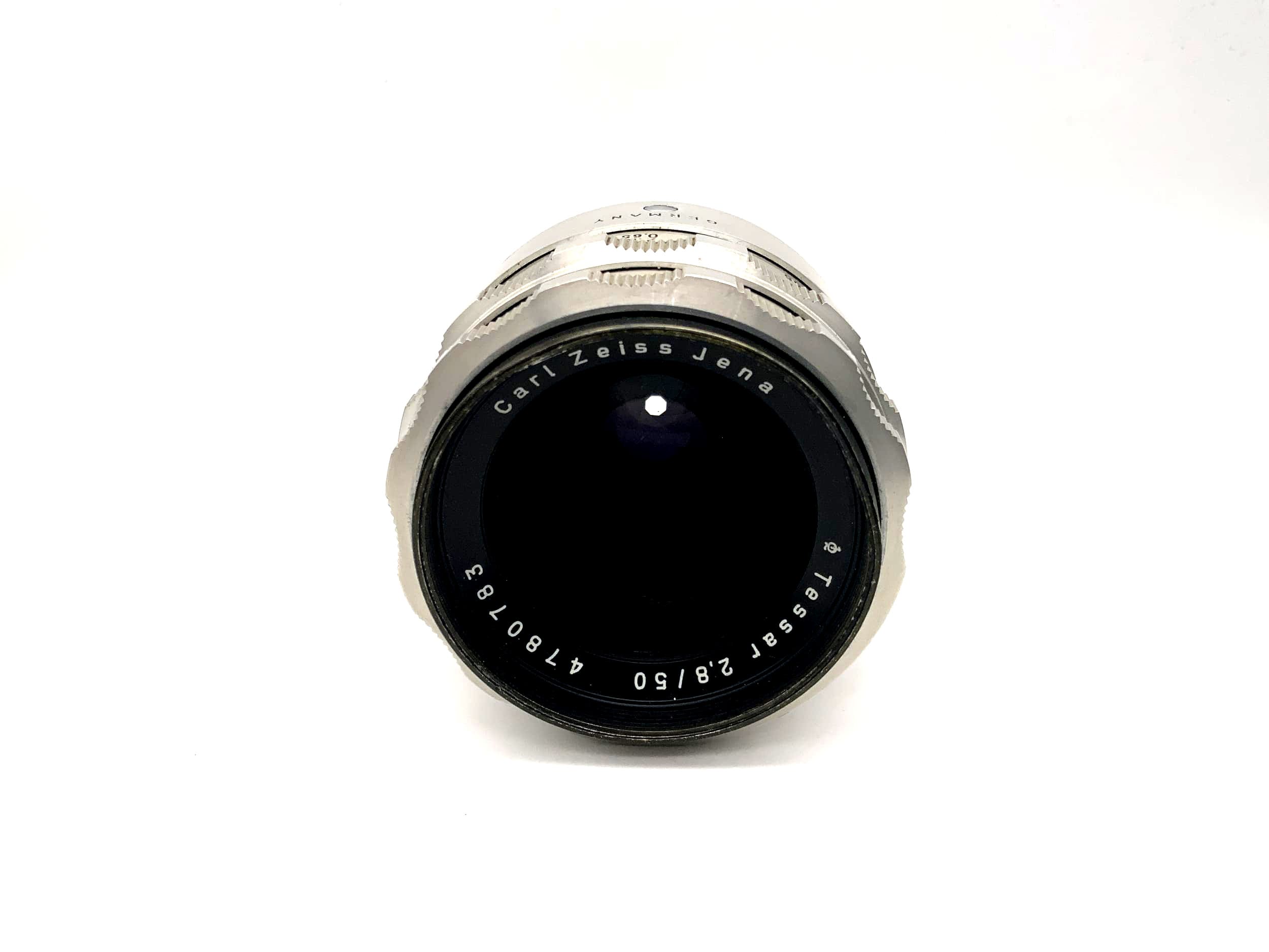 Objectif Carl Zeiss 50 mm 1:2.8 Tessar 8 lames (M42)