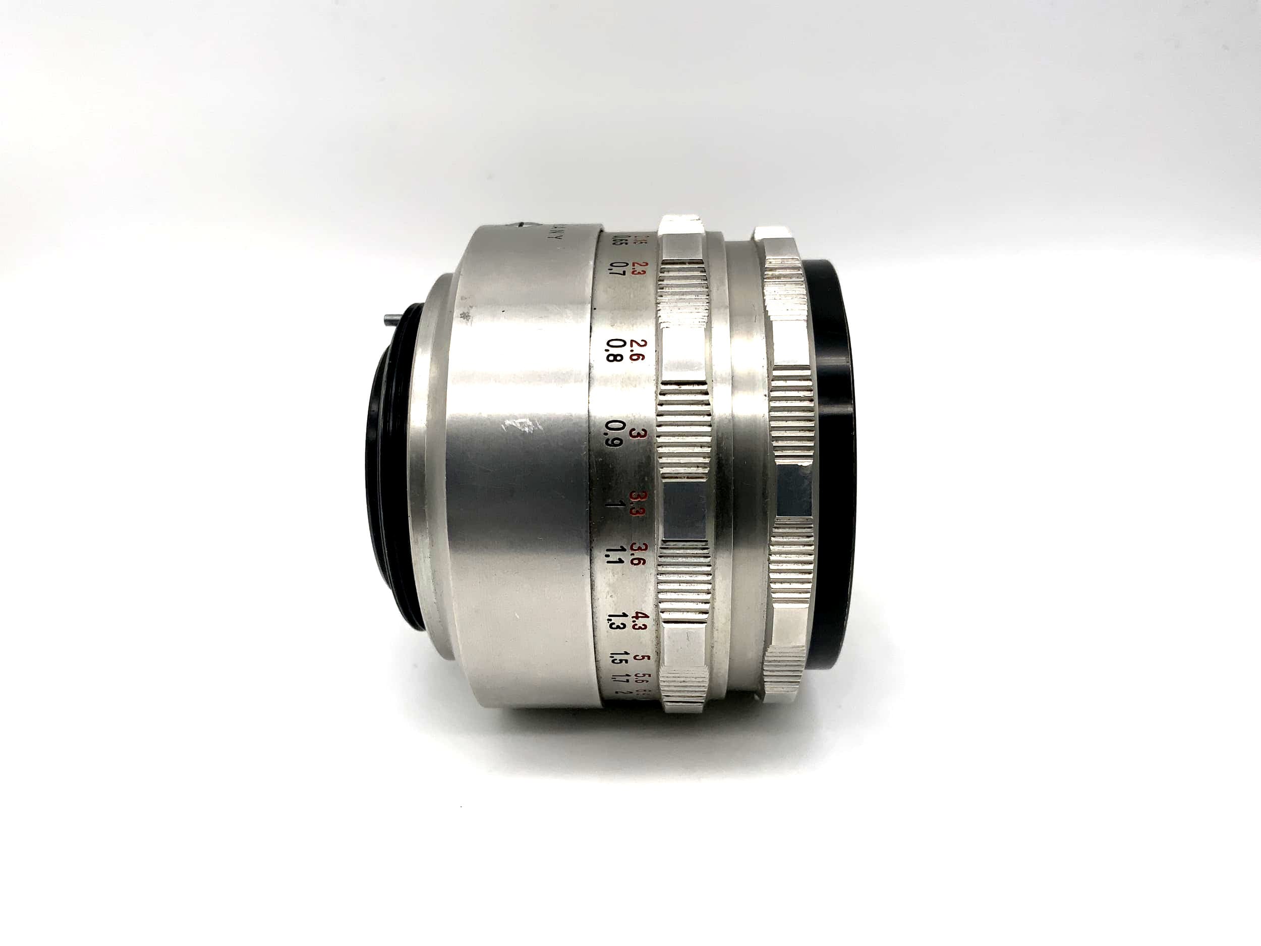 Objectif Carl Zeiss 50 mm 1:2.8 Tessar 8 lames (M42)