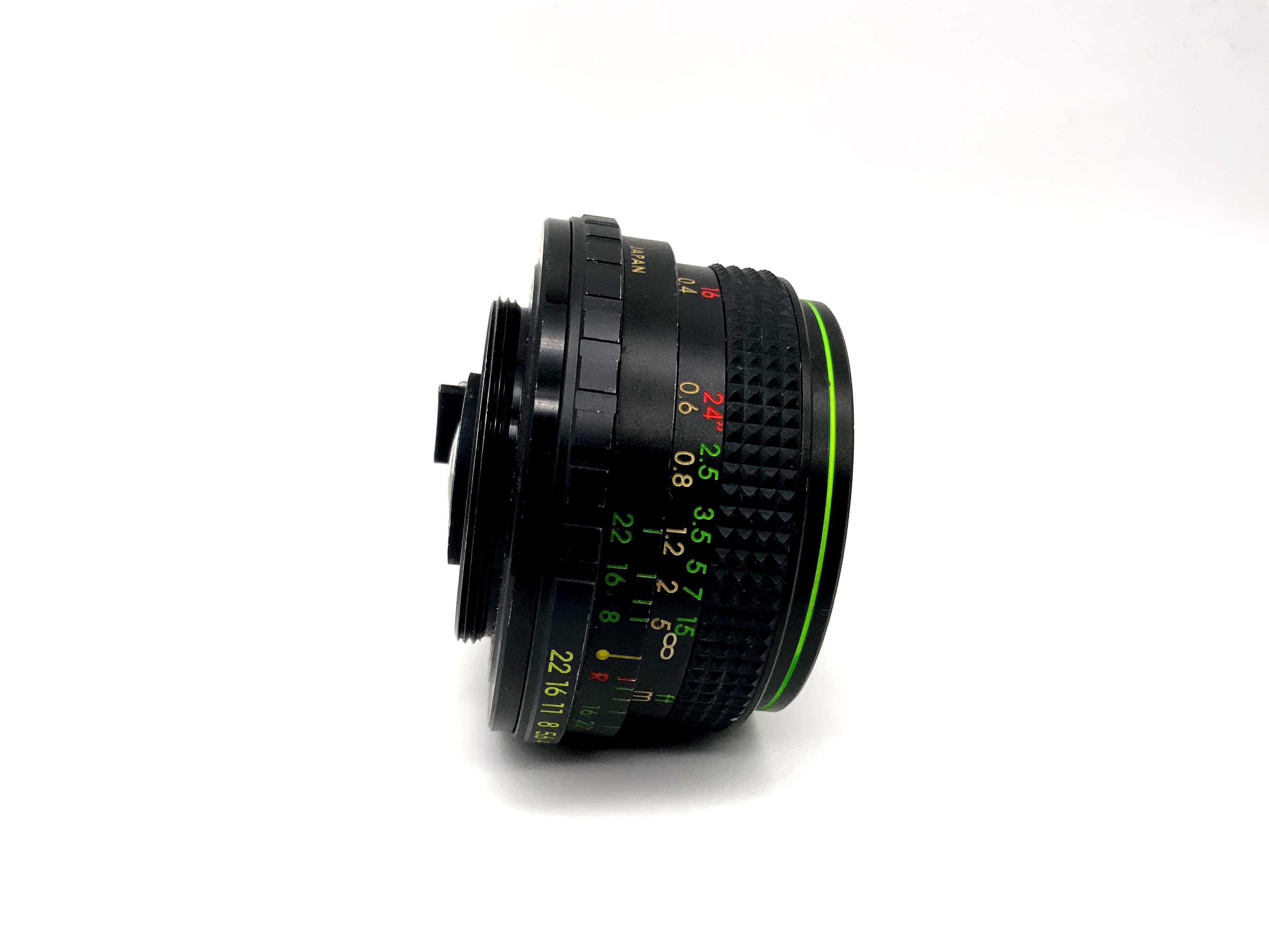 Objectif Hanimex 28 mm 1:2.8 MC multicouches automatique pour appareil photo (M42)