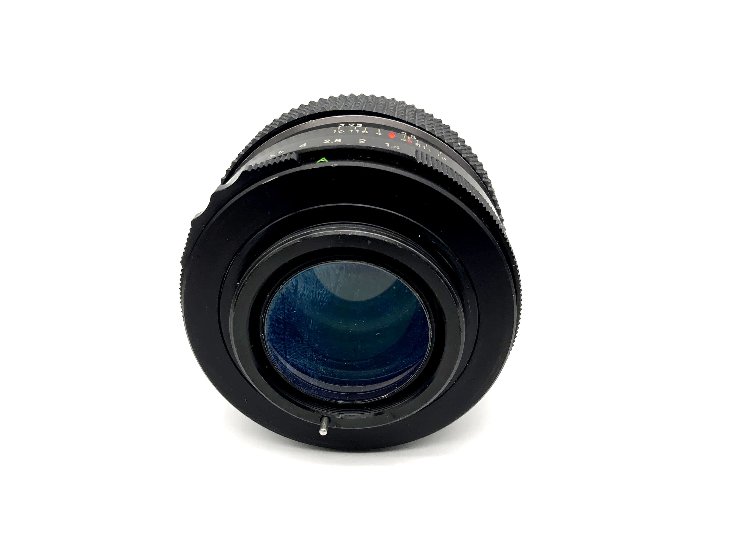 Objectif Tomioka 55 mm 1:1.4 Chinon Auto Multi-Coated Bokeh (M42)