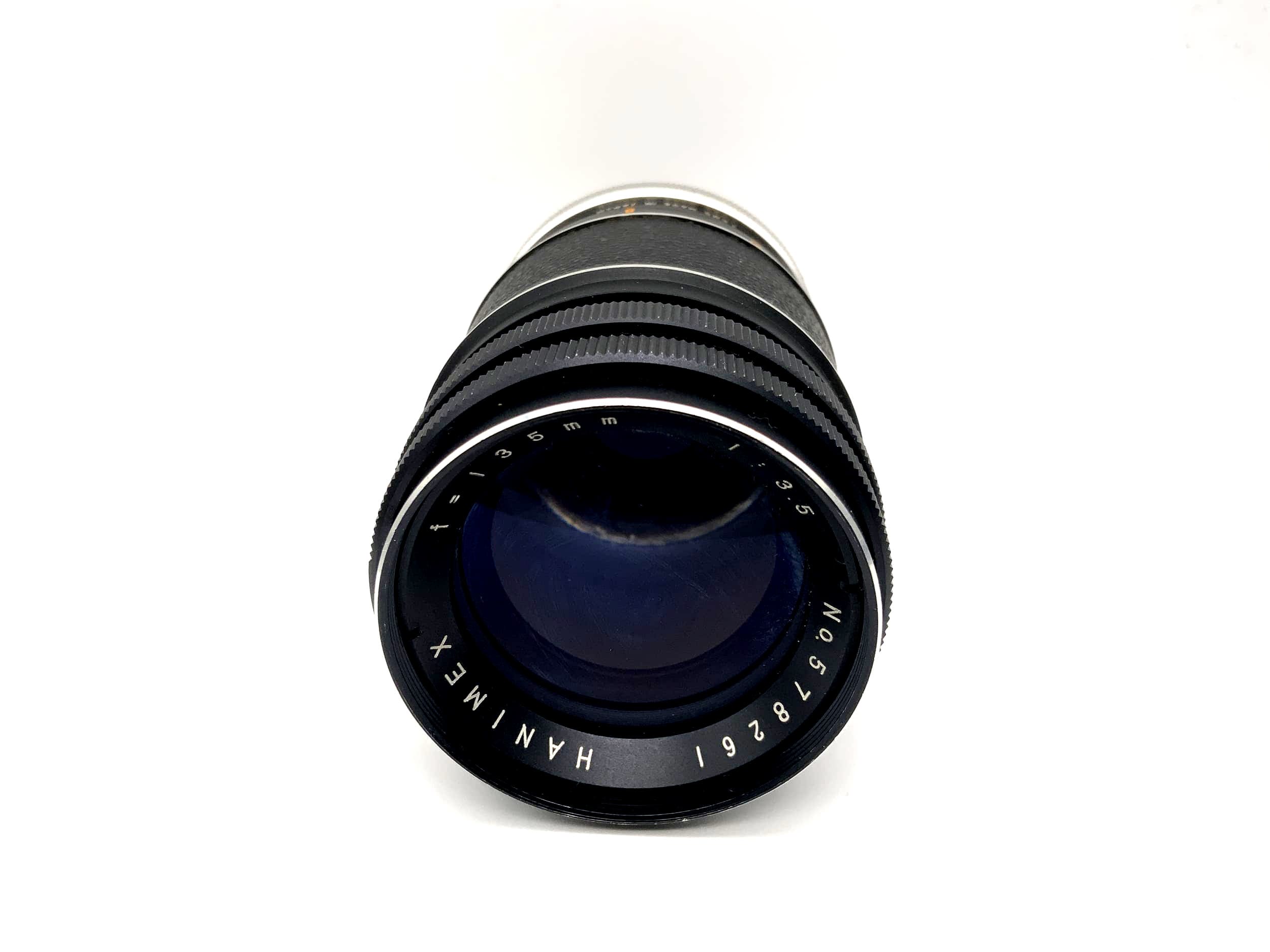 Objectif d'appareil photo Hanimex 135 mm 1:3,5 (M42)
