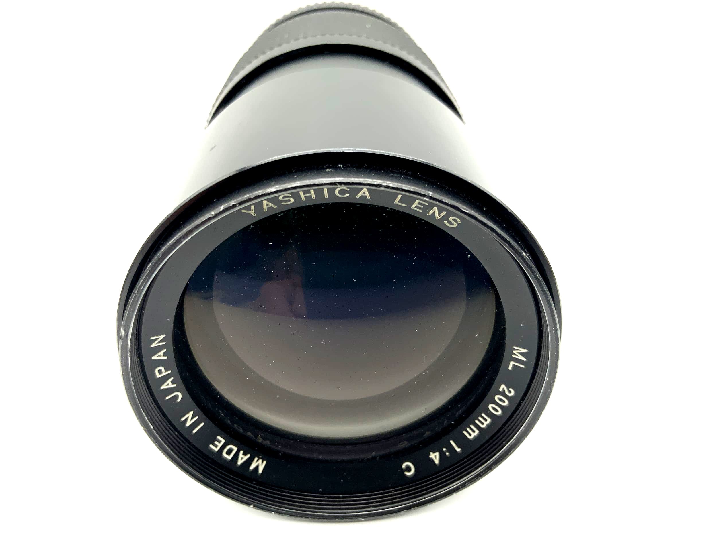Objectif Yashica 200 mm 1:4 ML C pour appareil photo (Yashica/Contax)